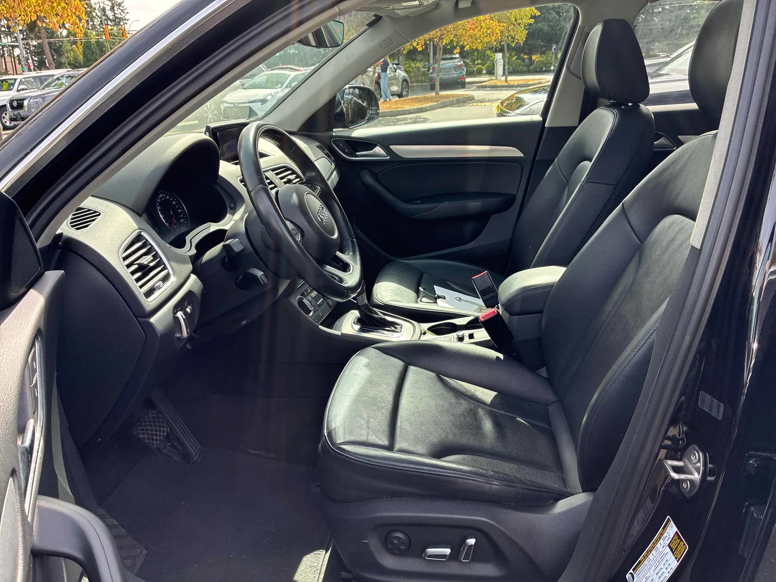 Interior driver side