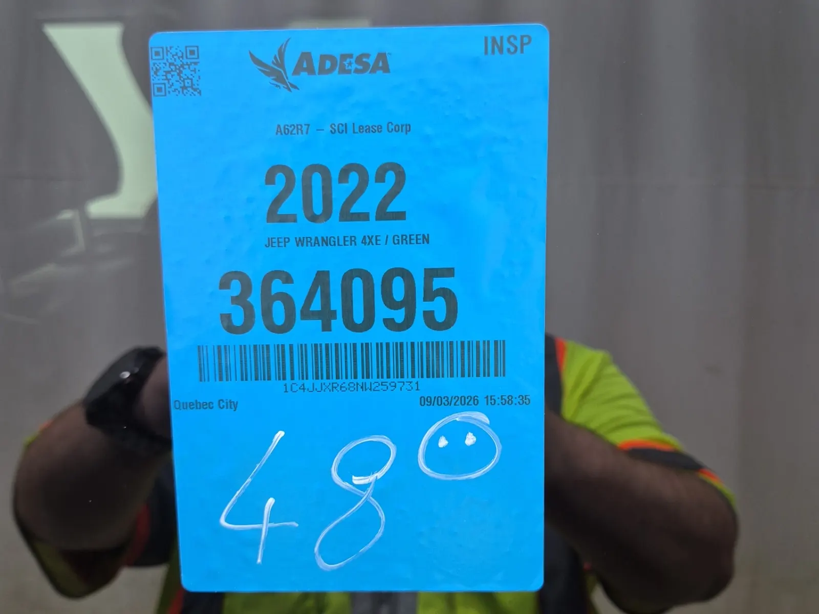 Inventory Label Photo