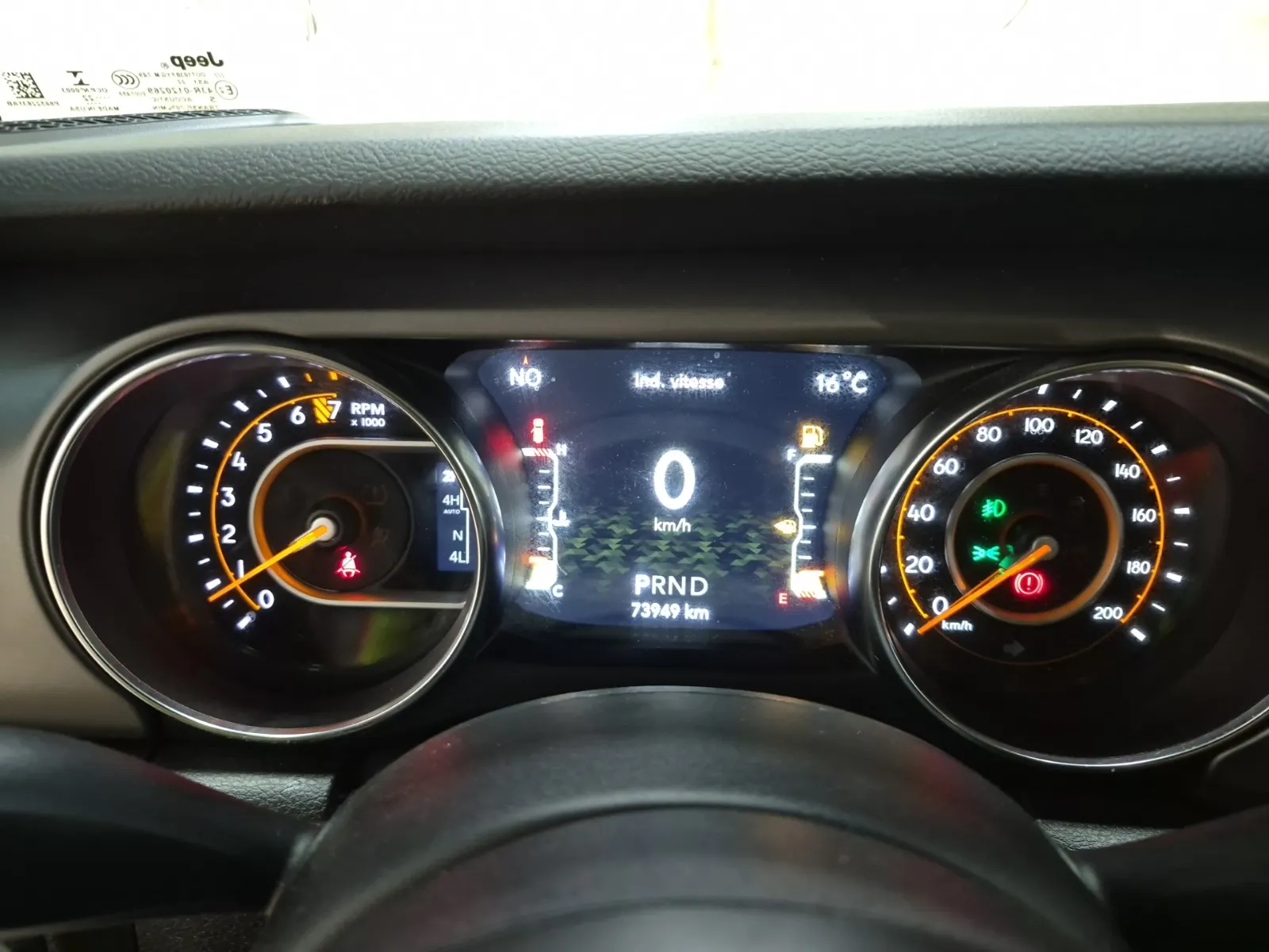 Odometer Photo