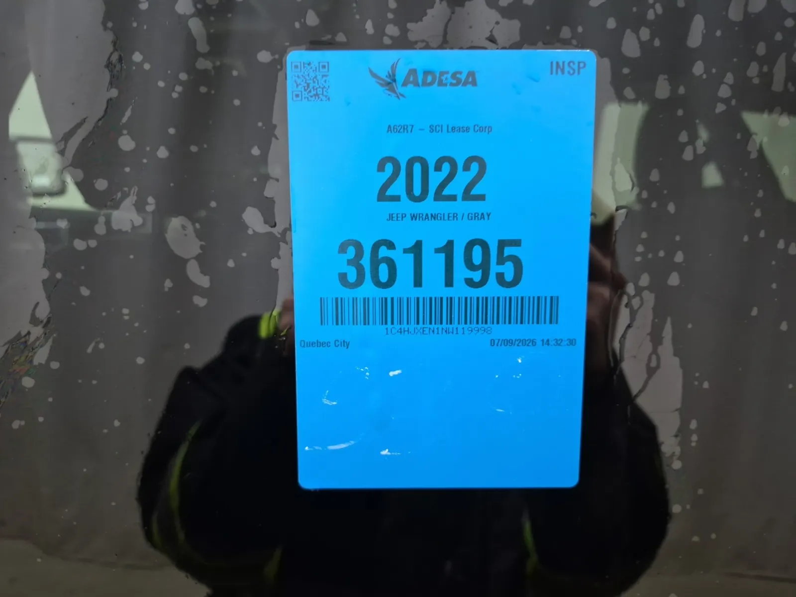 Inventory Label Photo