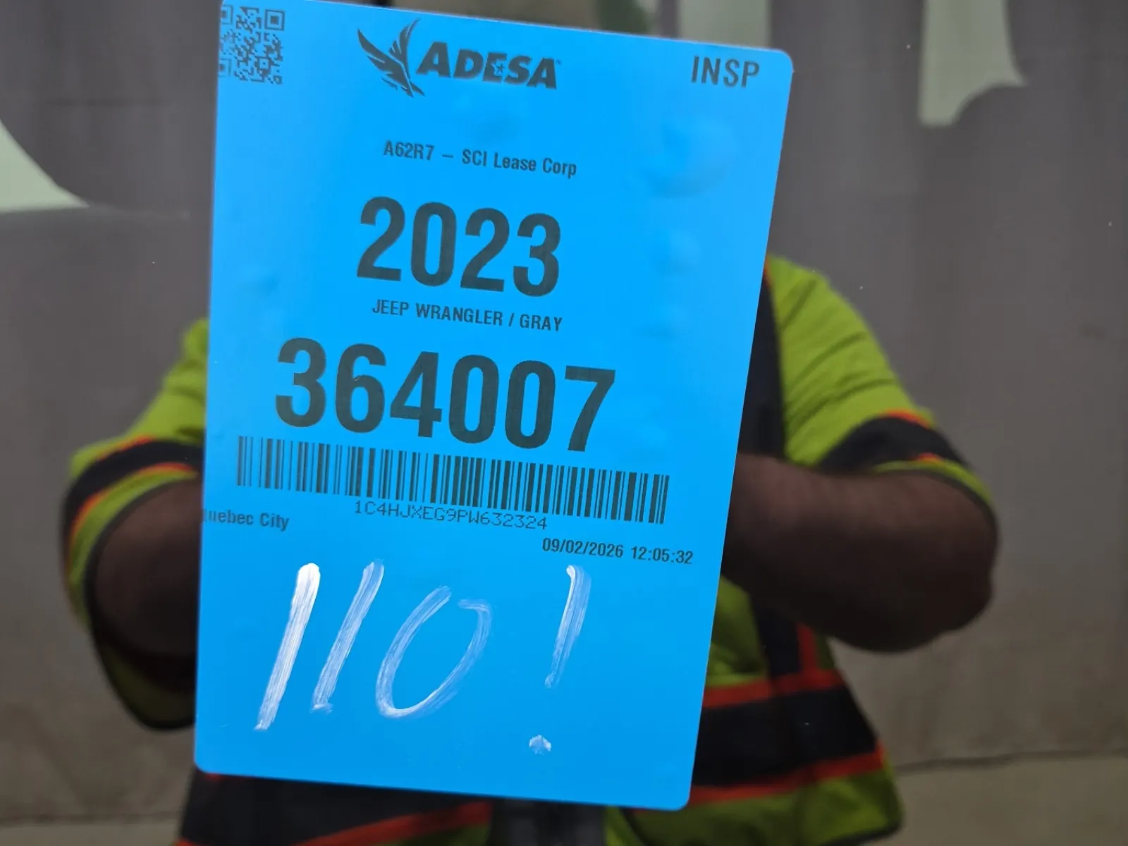 Inventory Label Photo