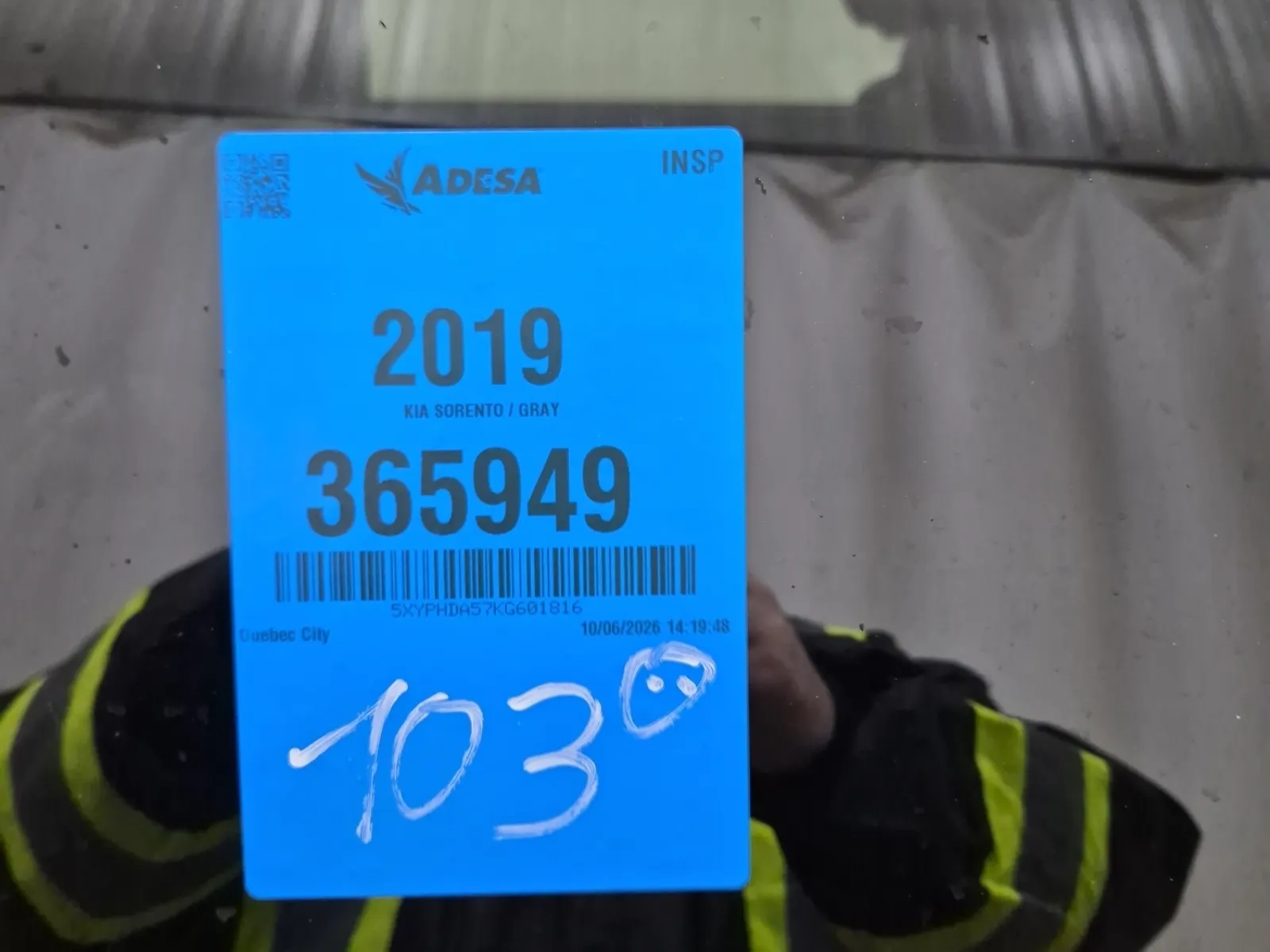 Inventory Label Photo