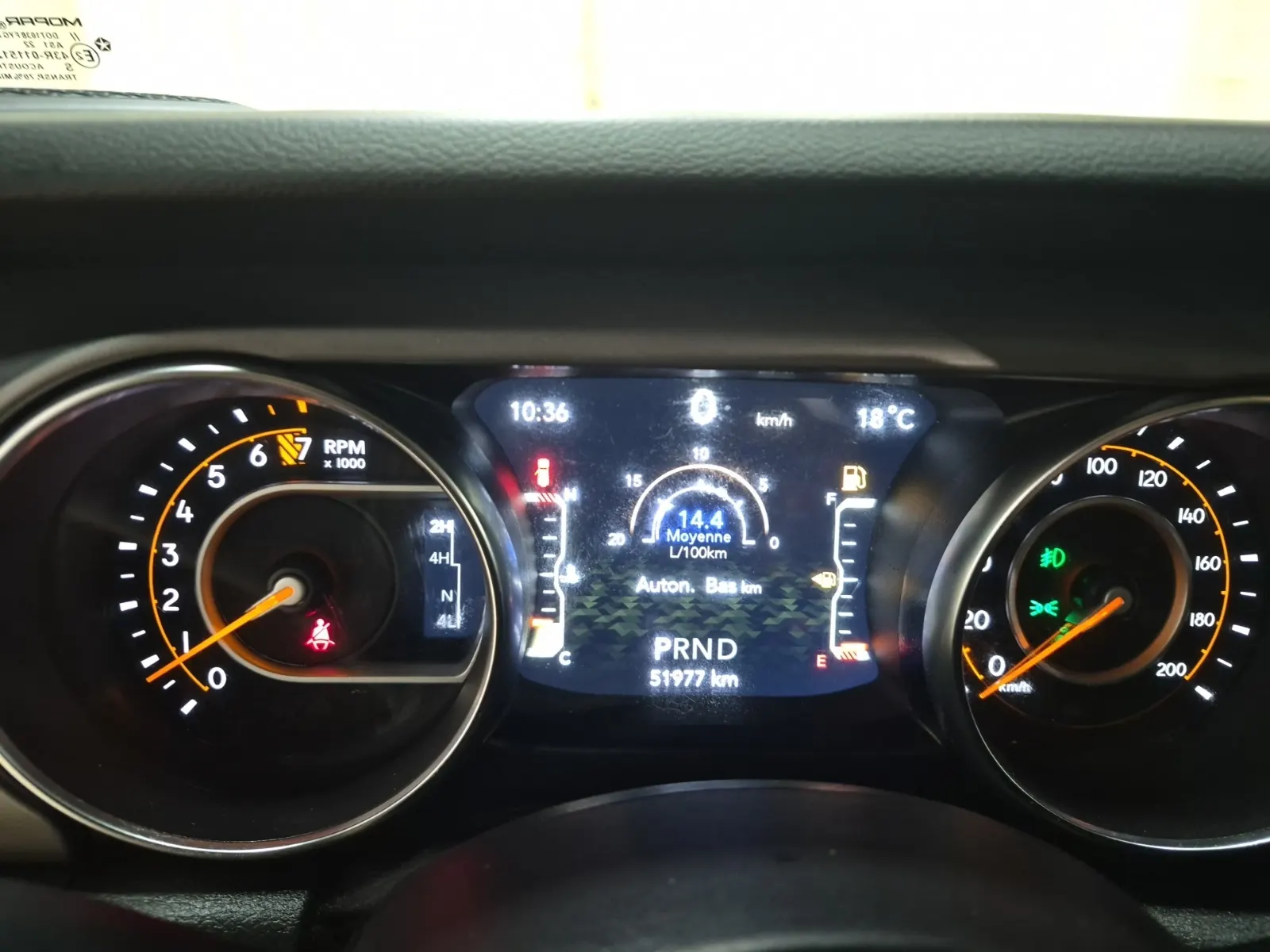 Odometer Photo