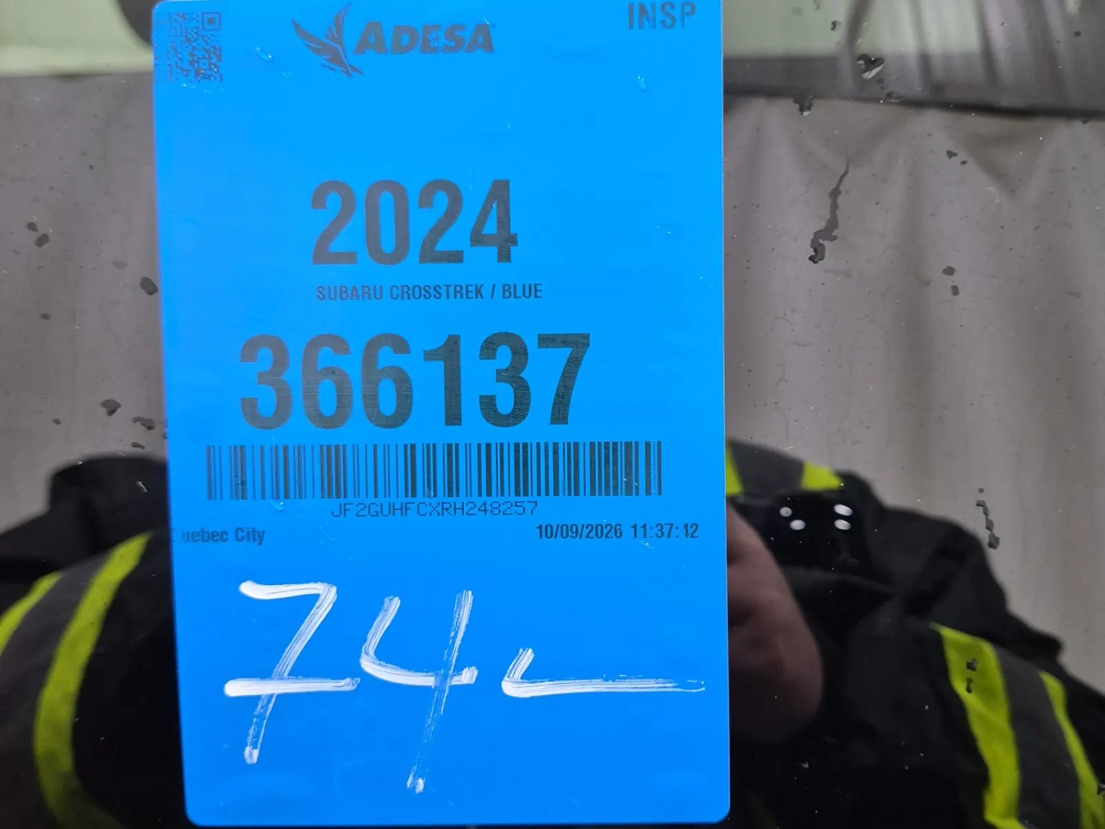 Inventory Label Photo