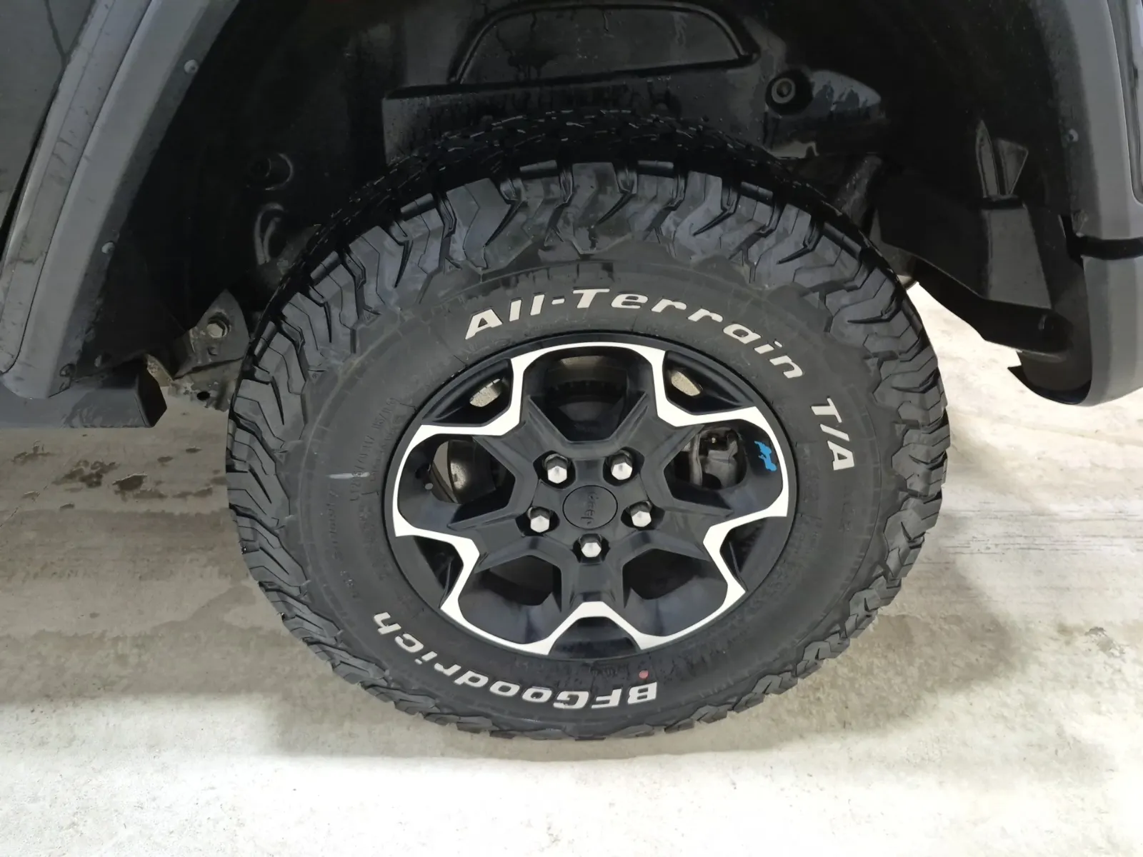 Left Rear Wheel/Tire Photo