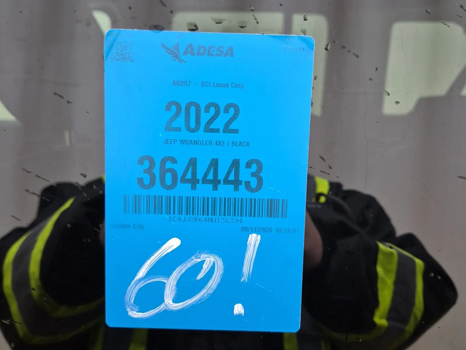 Inventory Label Photo