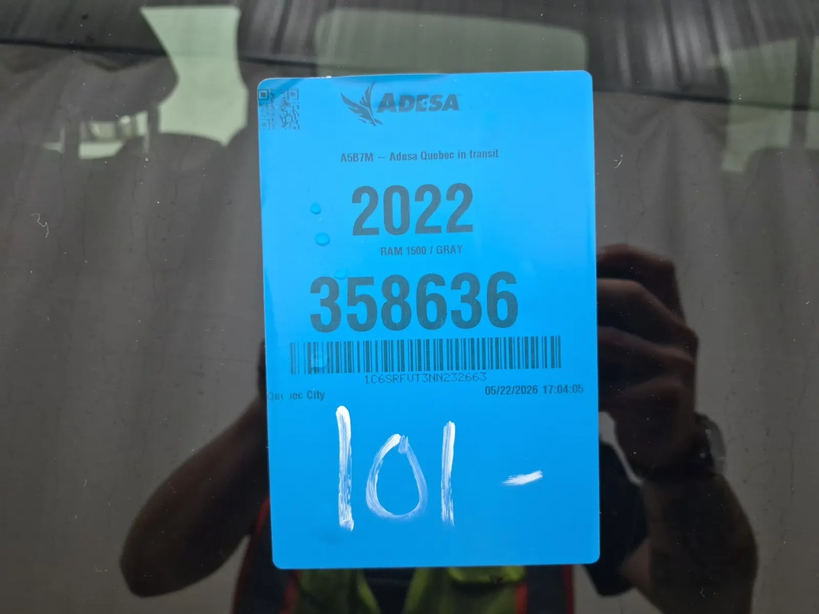 Inventory Label Photo
