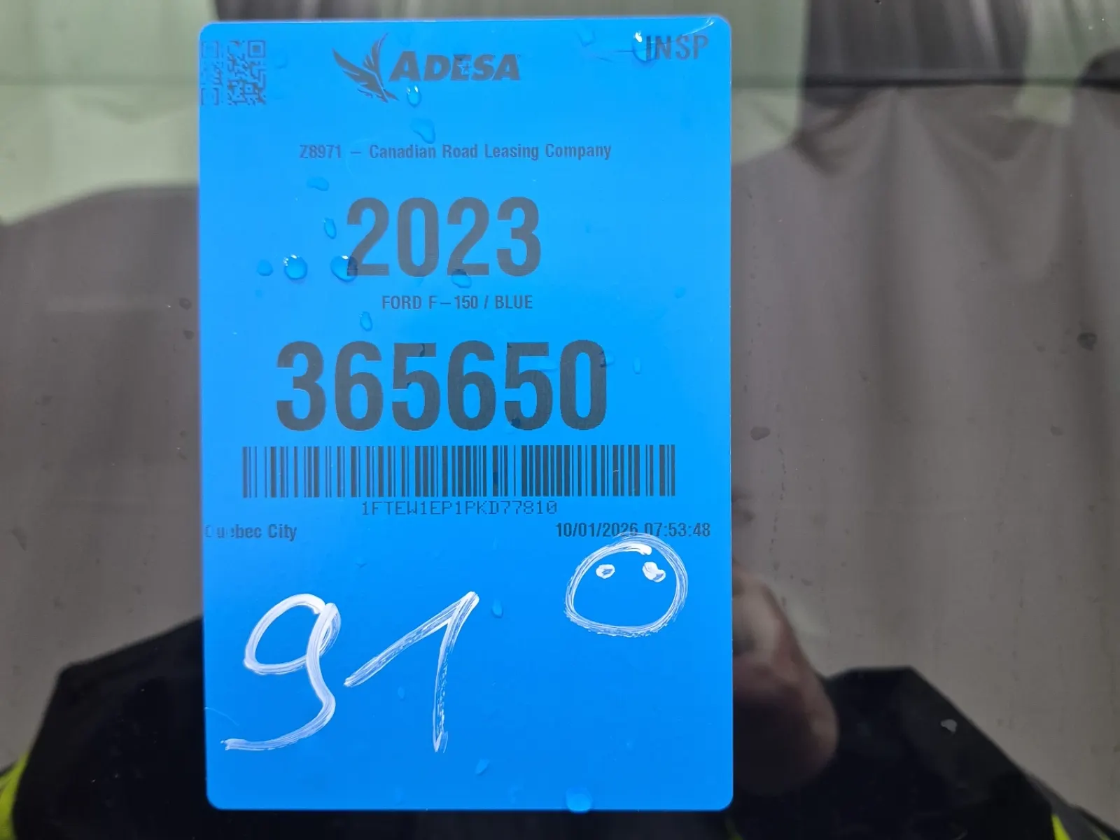 Inventory Label Photo