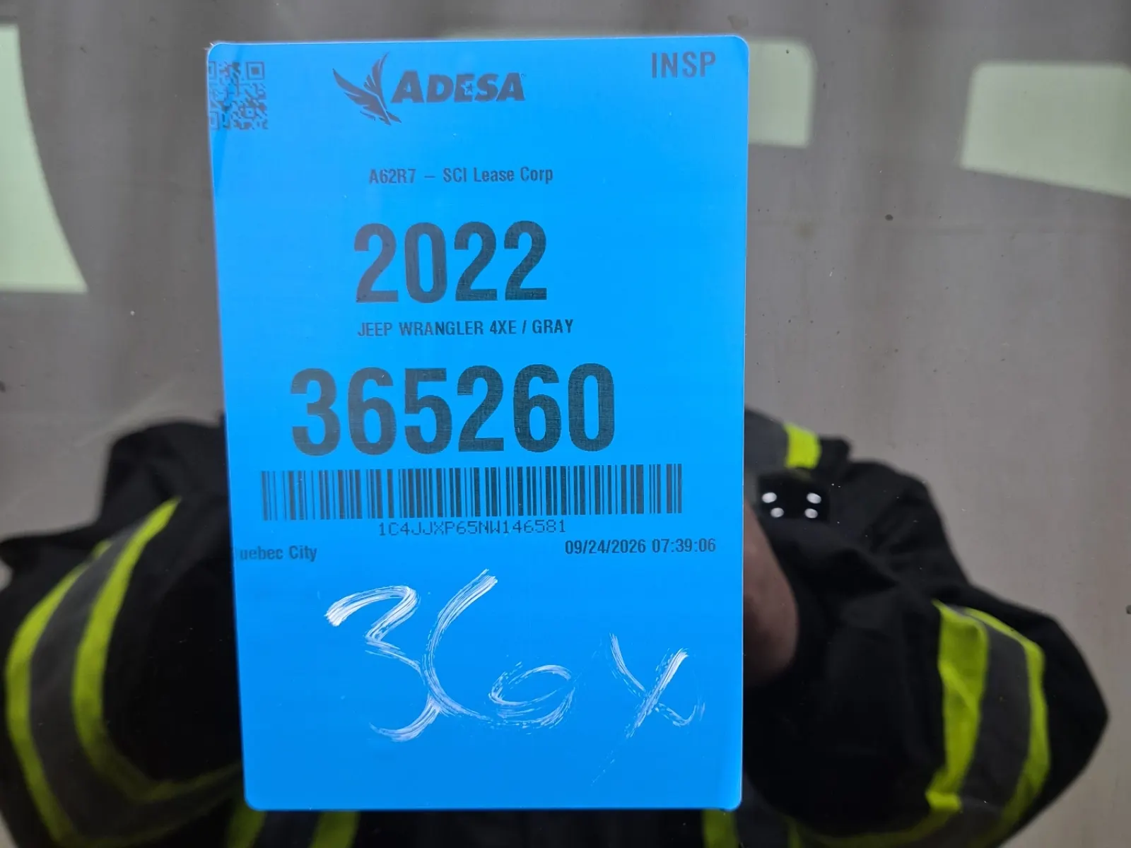 Inventory Label Photo