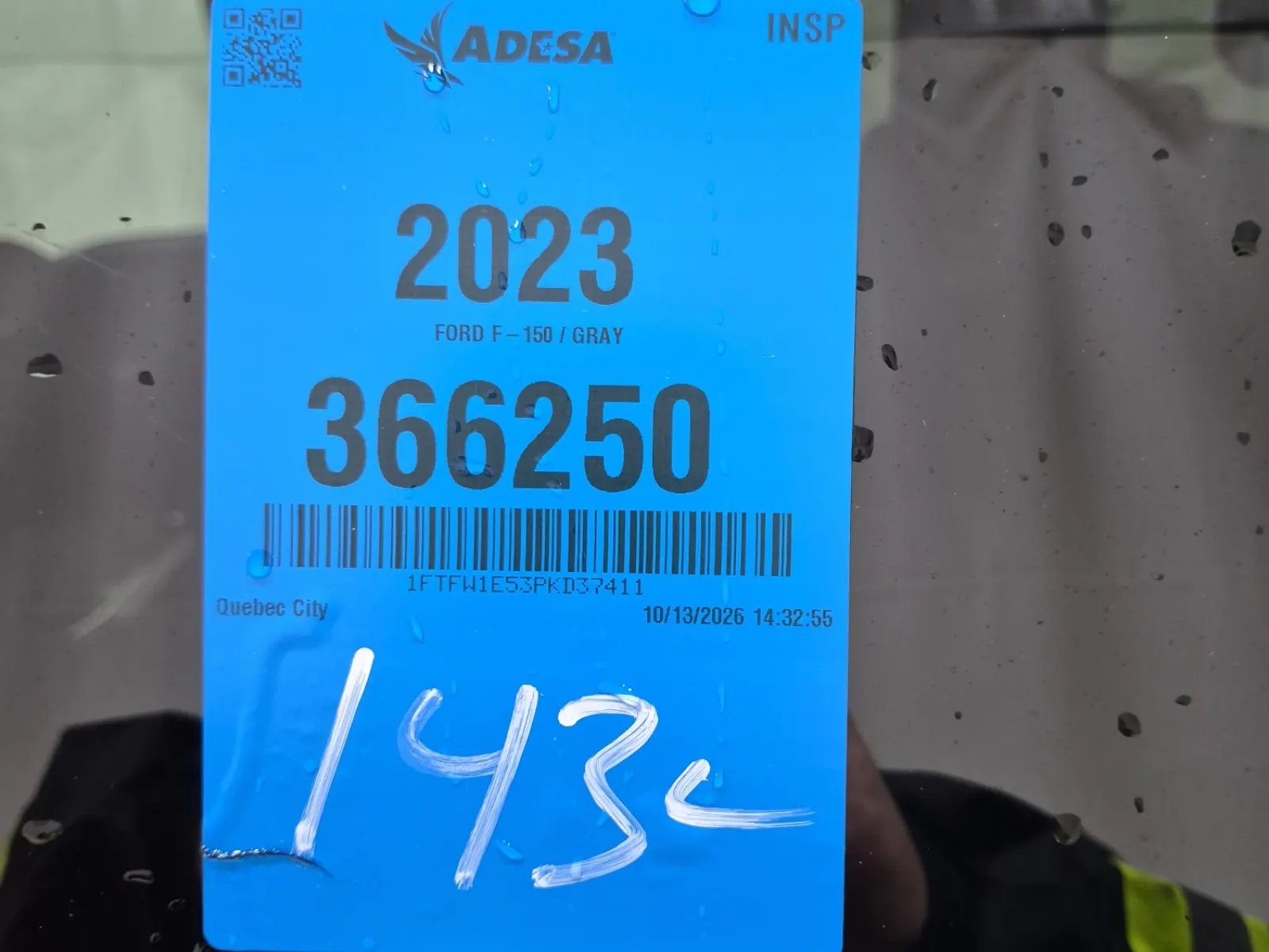 Inventory Label Photo