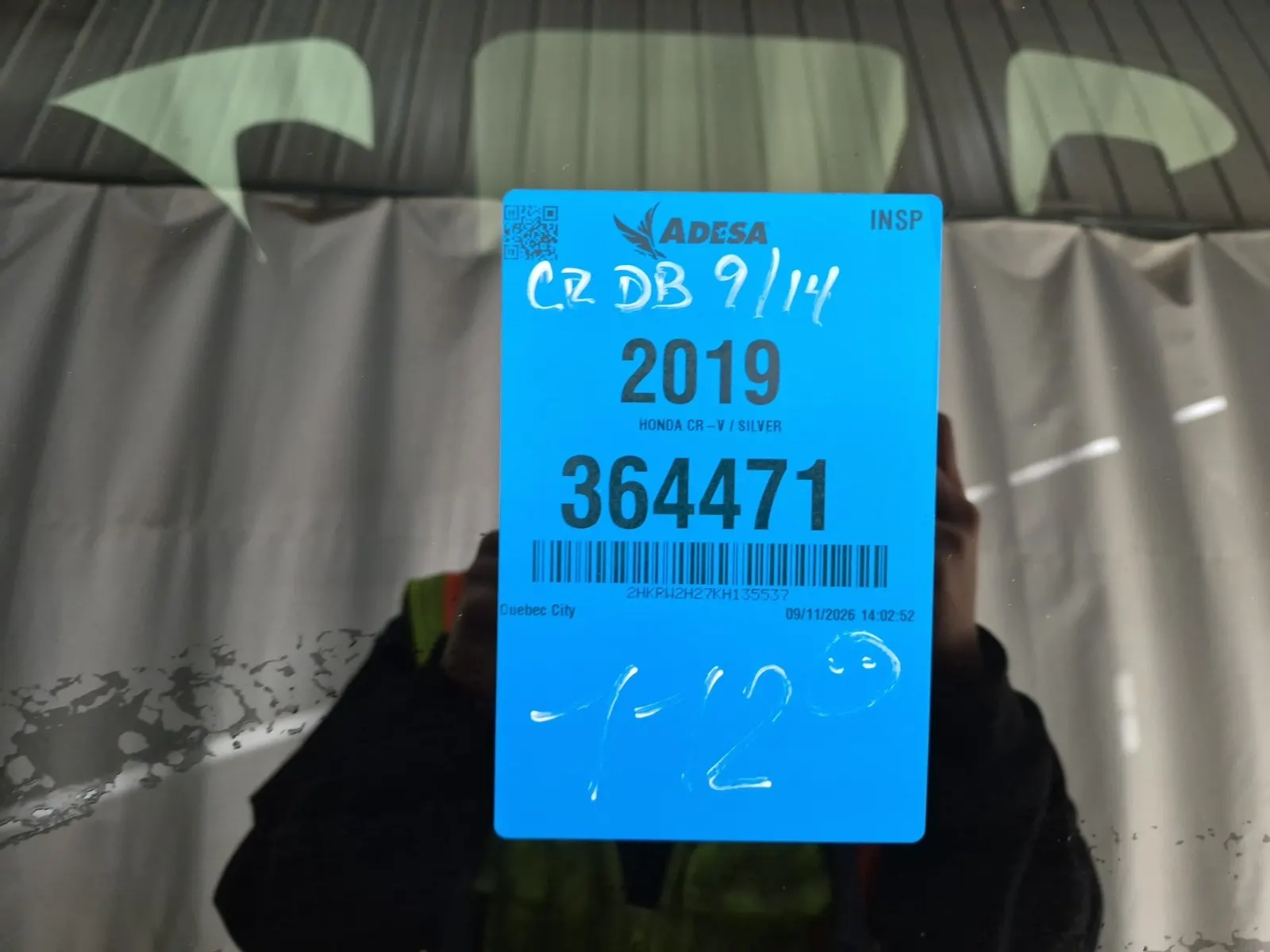 Inventory Label Photo