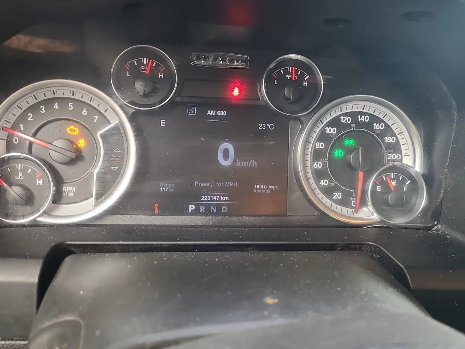 Odometer Photo