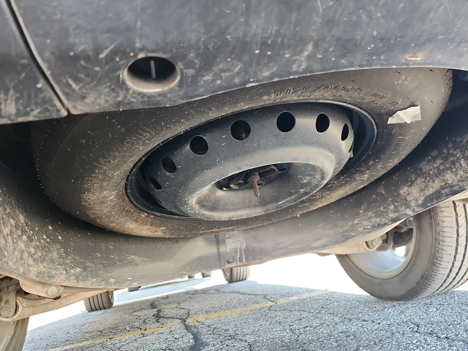 Spare Tire & Wheel Photo
