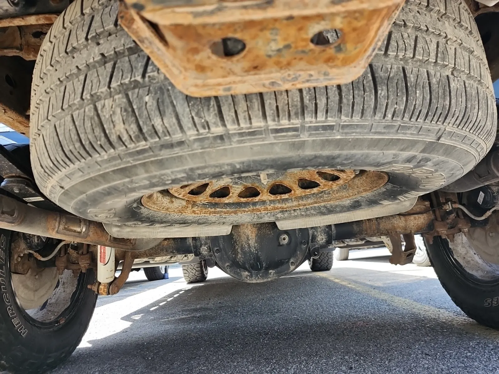 Spare Tire & Wheel Photo