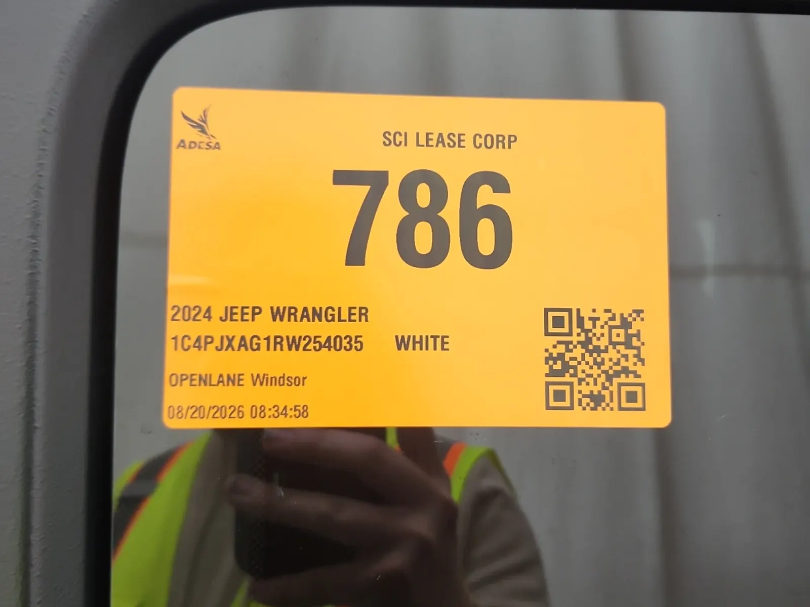 Inventory Label Photo