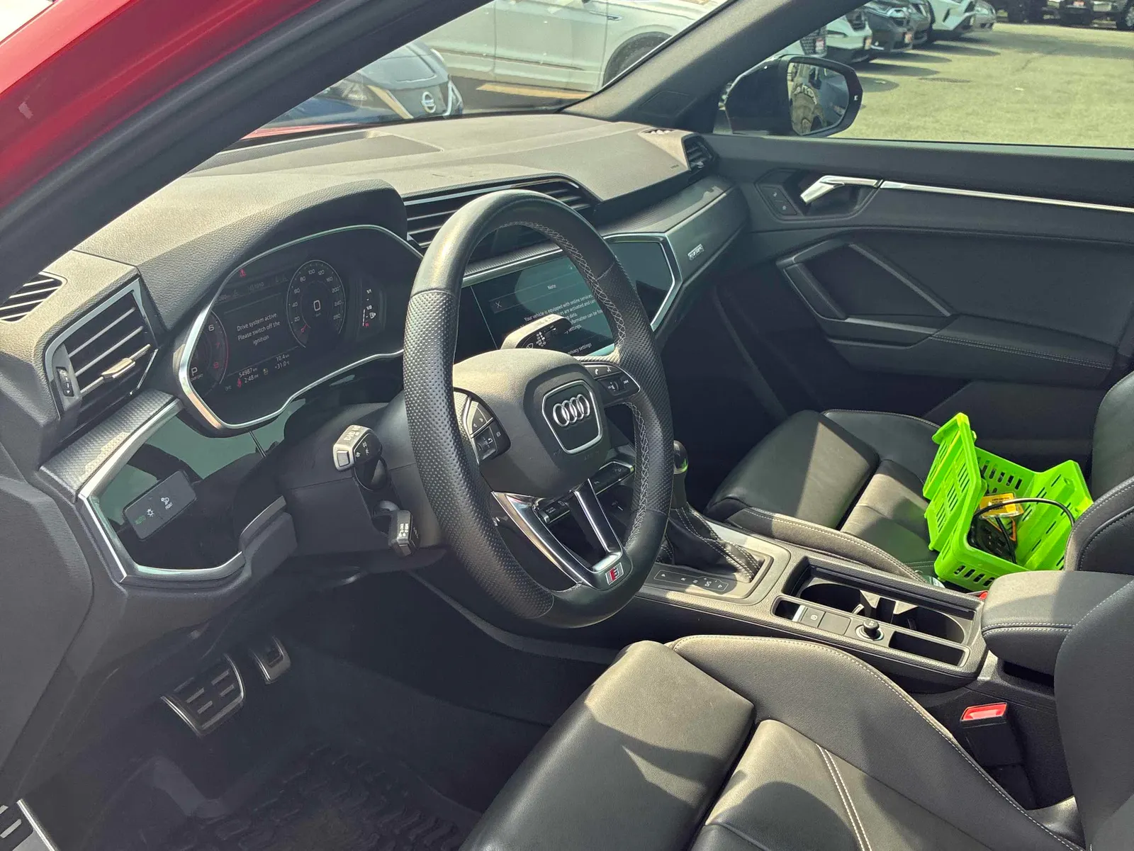 Interior driver side