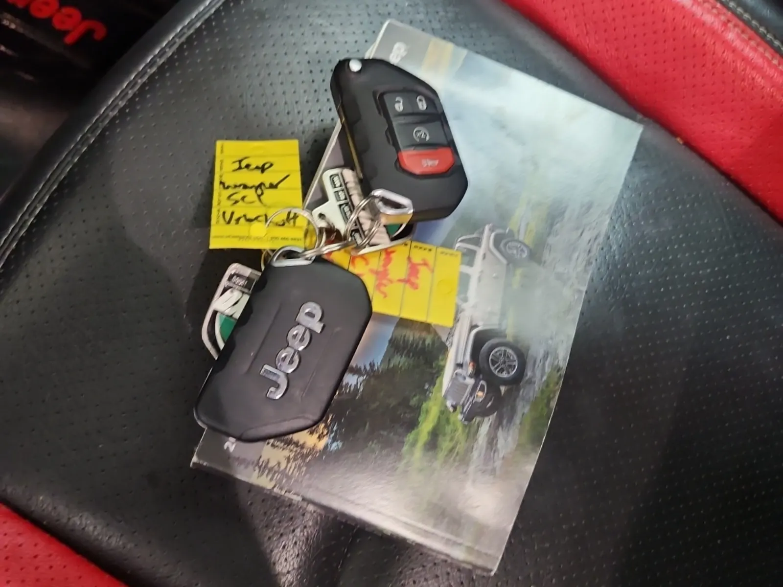 Keys/Fobs/Manual Photo