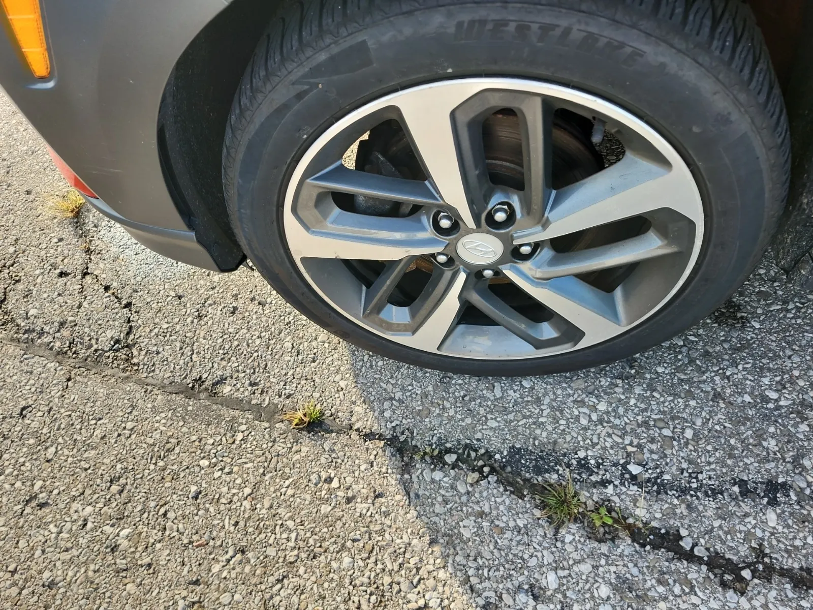 Front driver wheel/tire photo