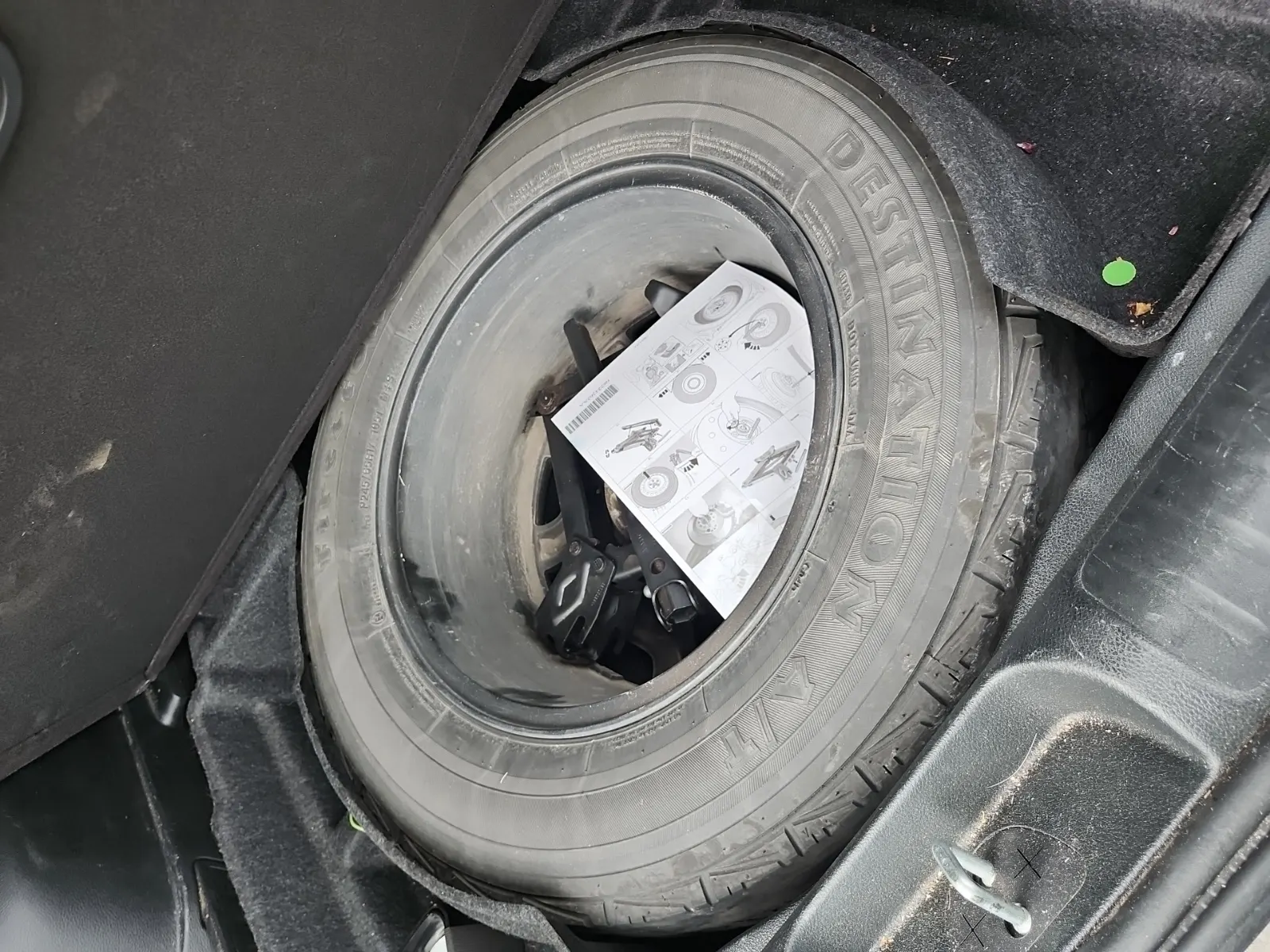 Spare Tire & Wheel Photo