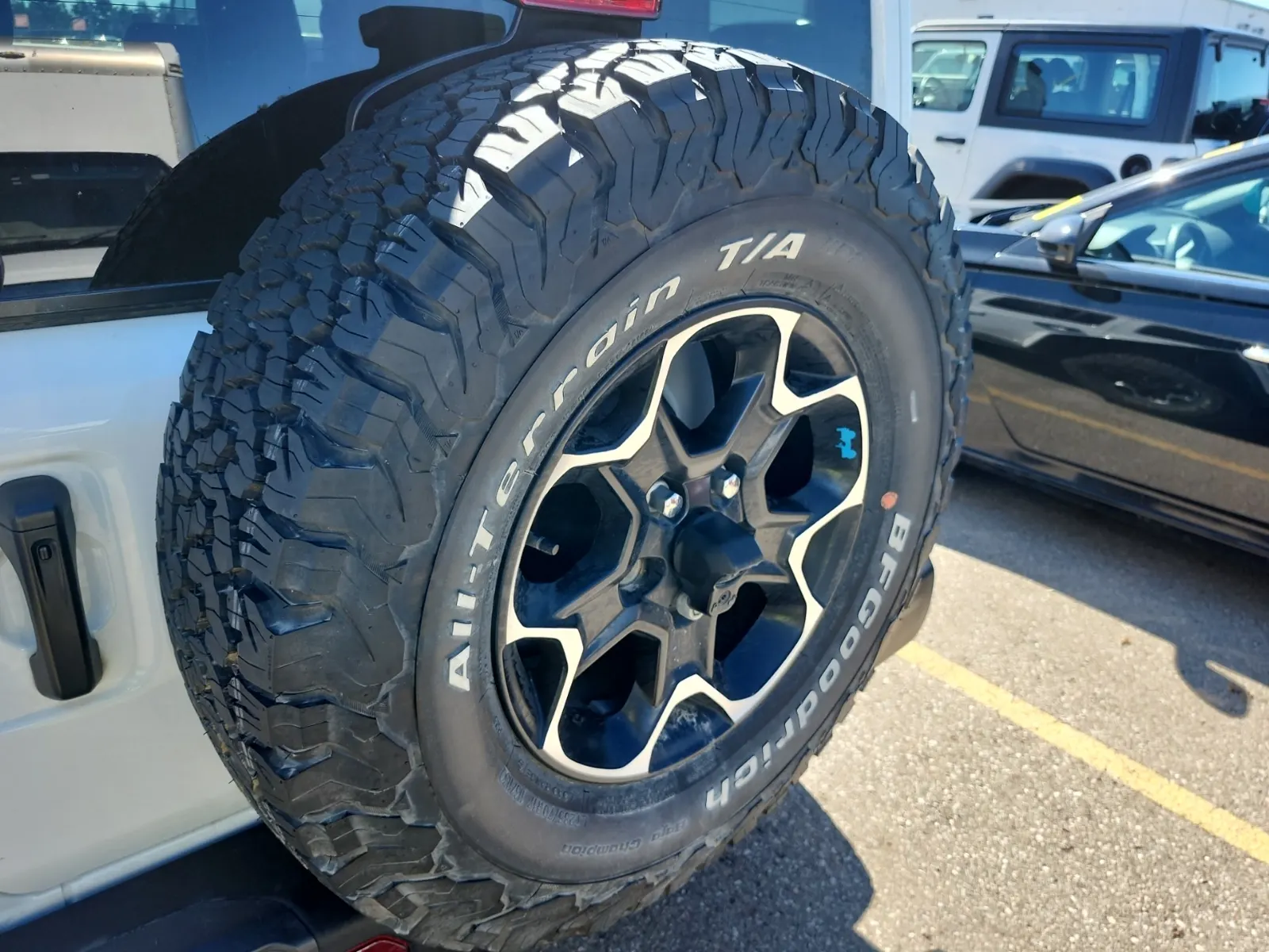 Spare Tire & Wheel Photo