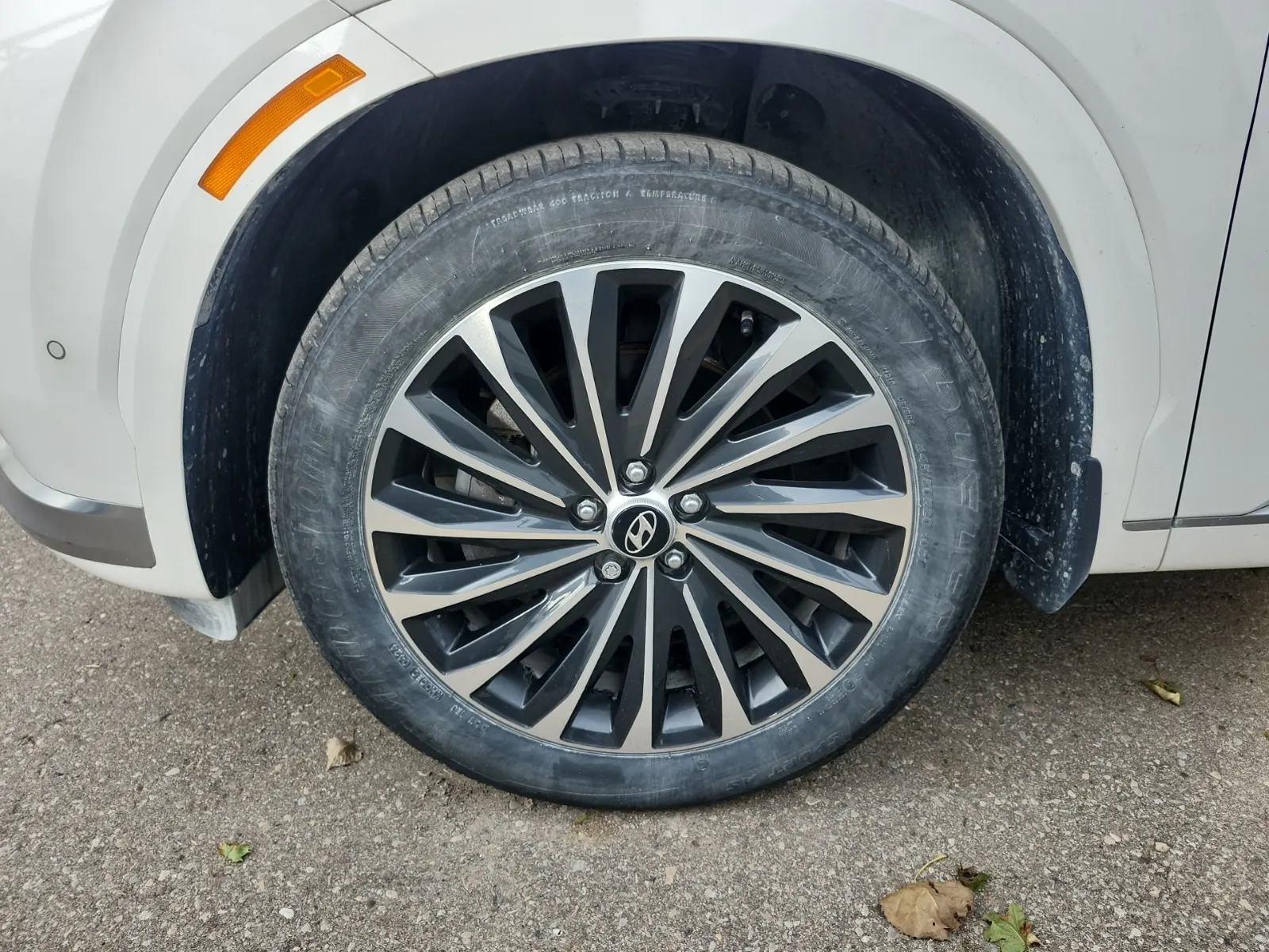 Front driver wheel/tire photo