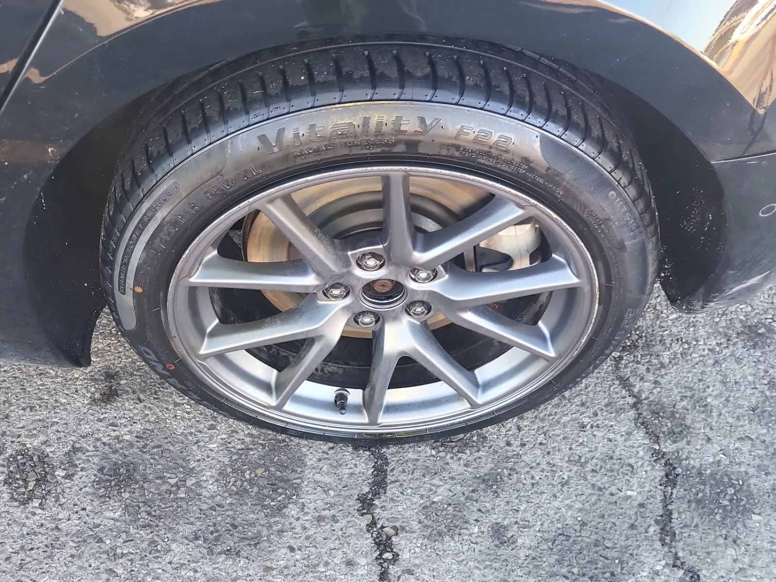 Left Rear Wheel/Tire Photo