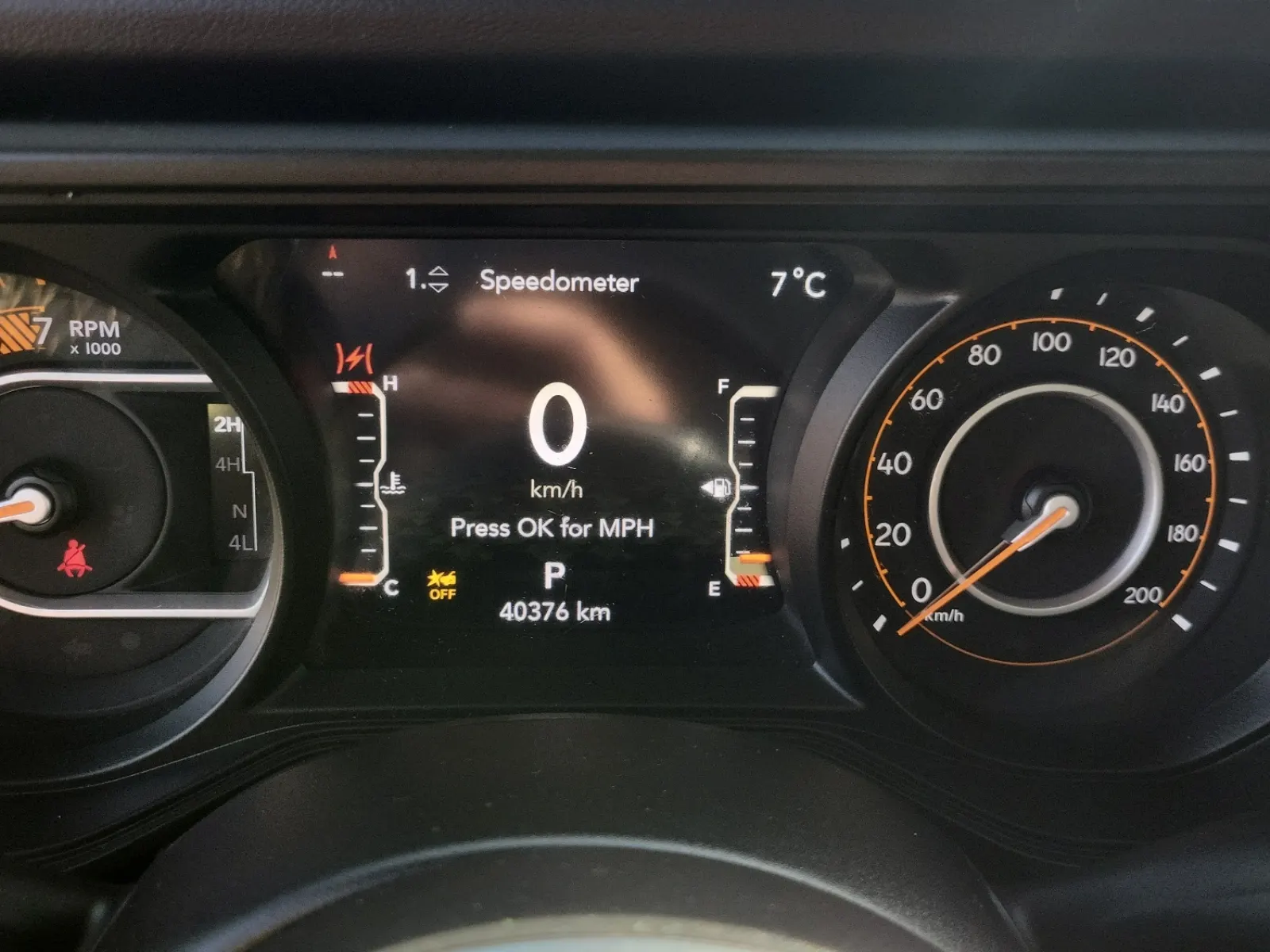 Odometer Photo