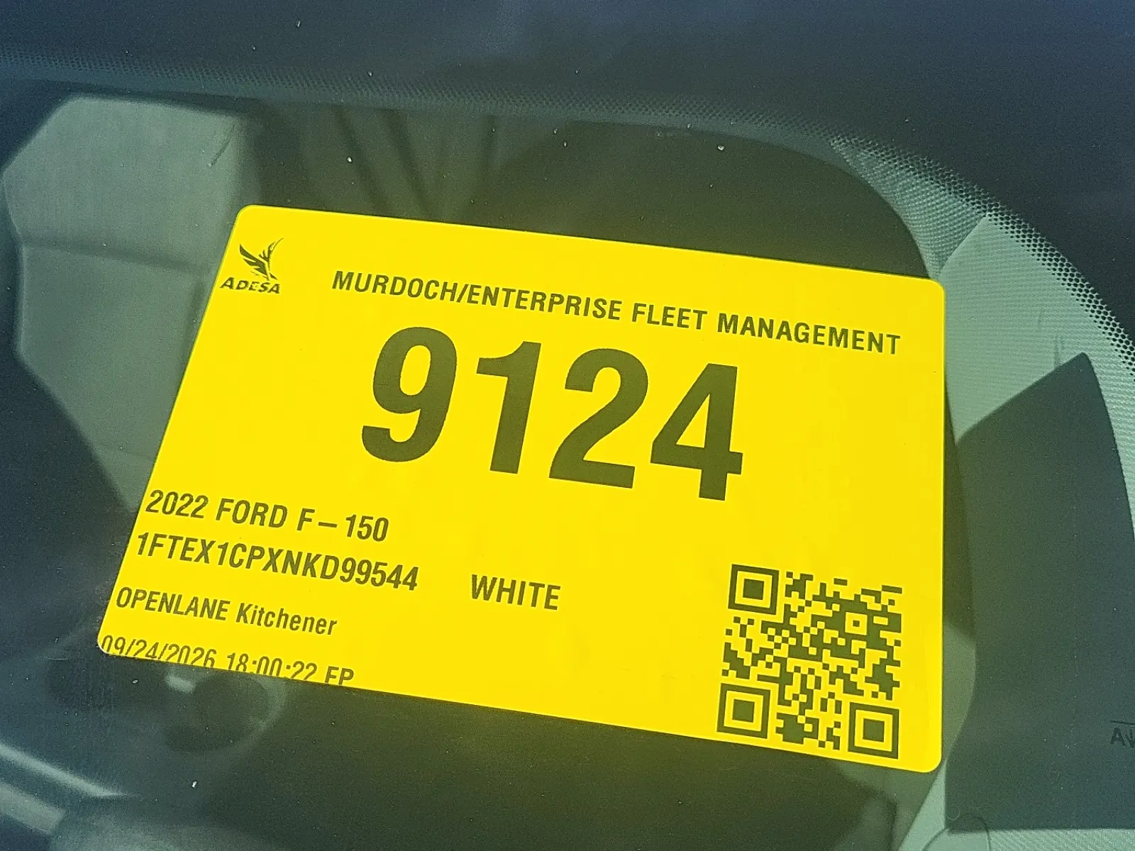 Inventory Label Photo
