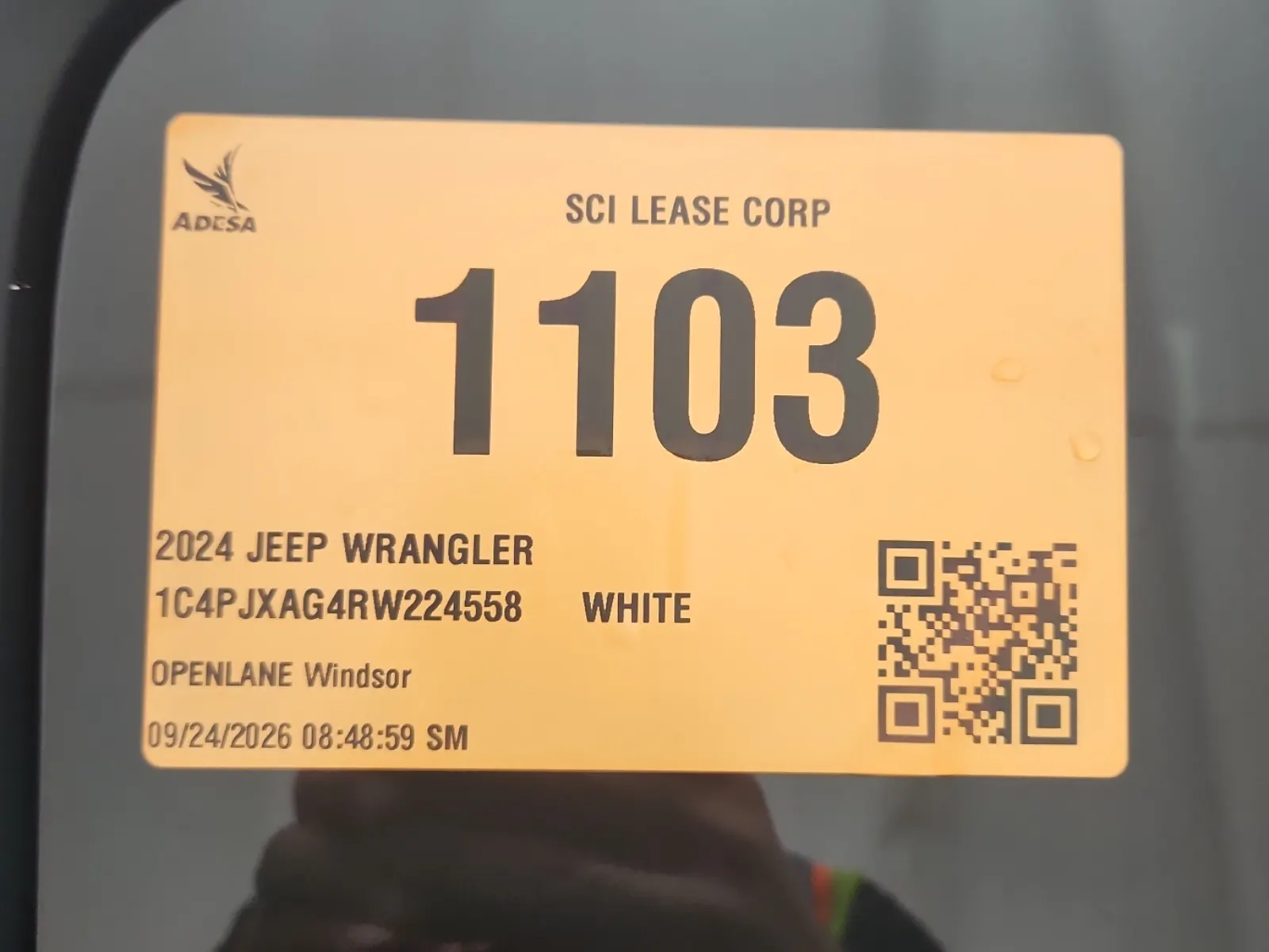 Inventory Label Photo