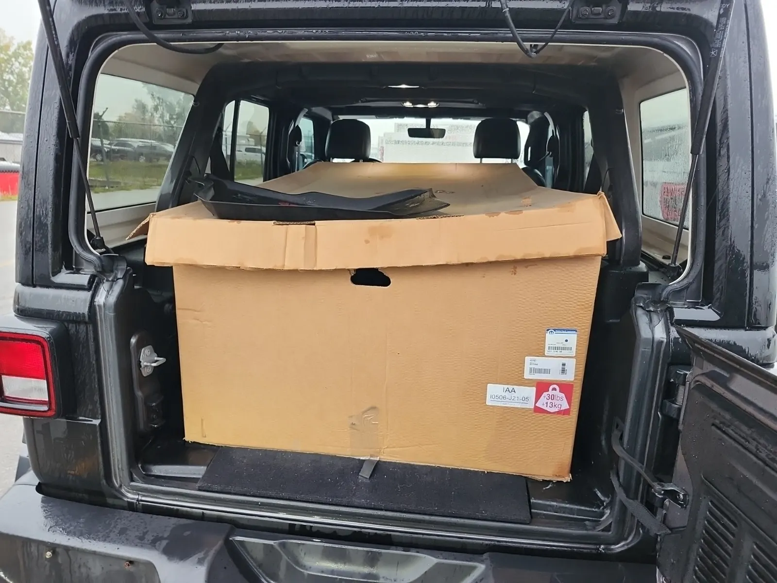 Cargo Area Photo