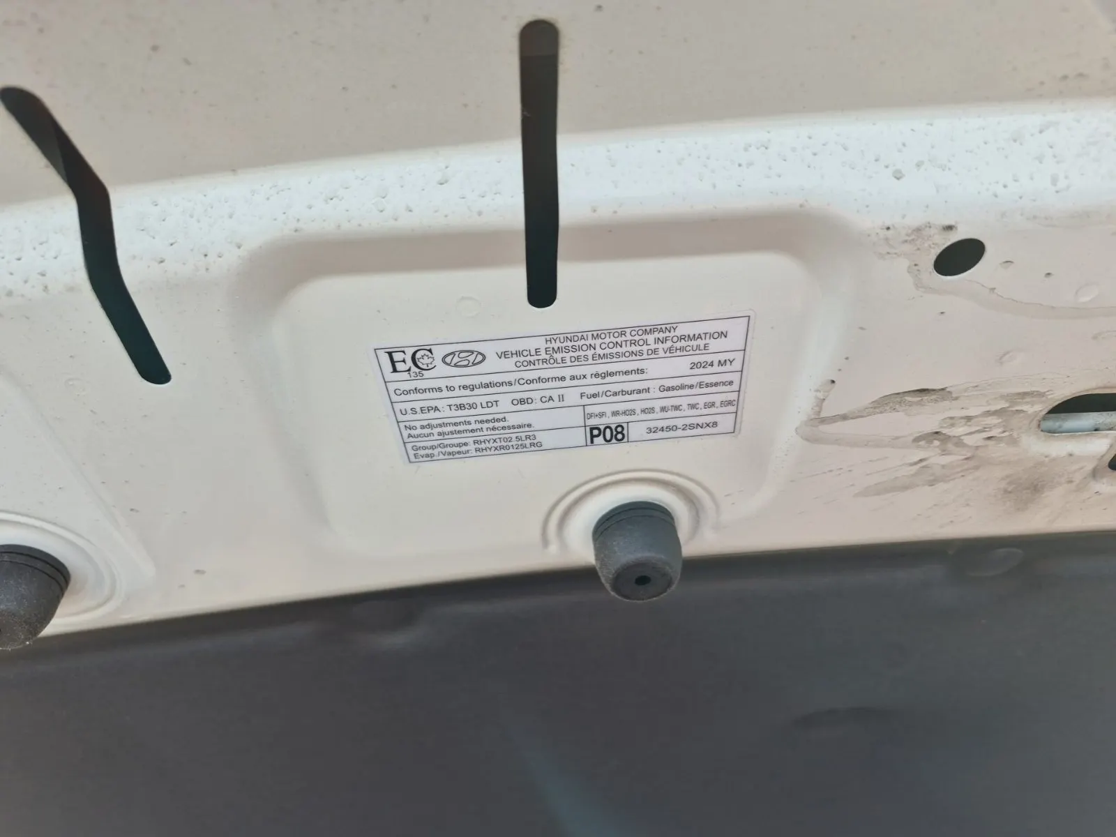 Emission Sticker Photo