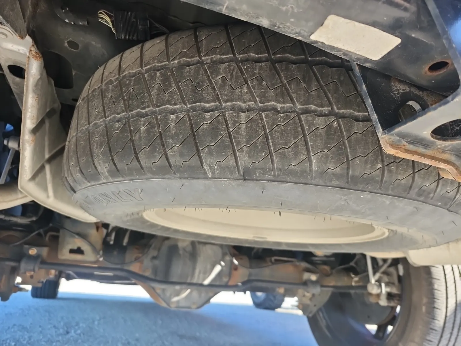 Spare Tire & Wheel Photo