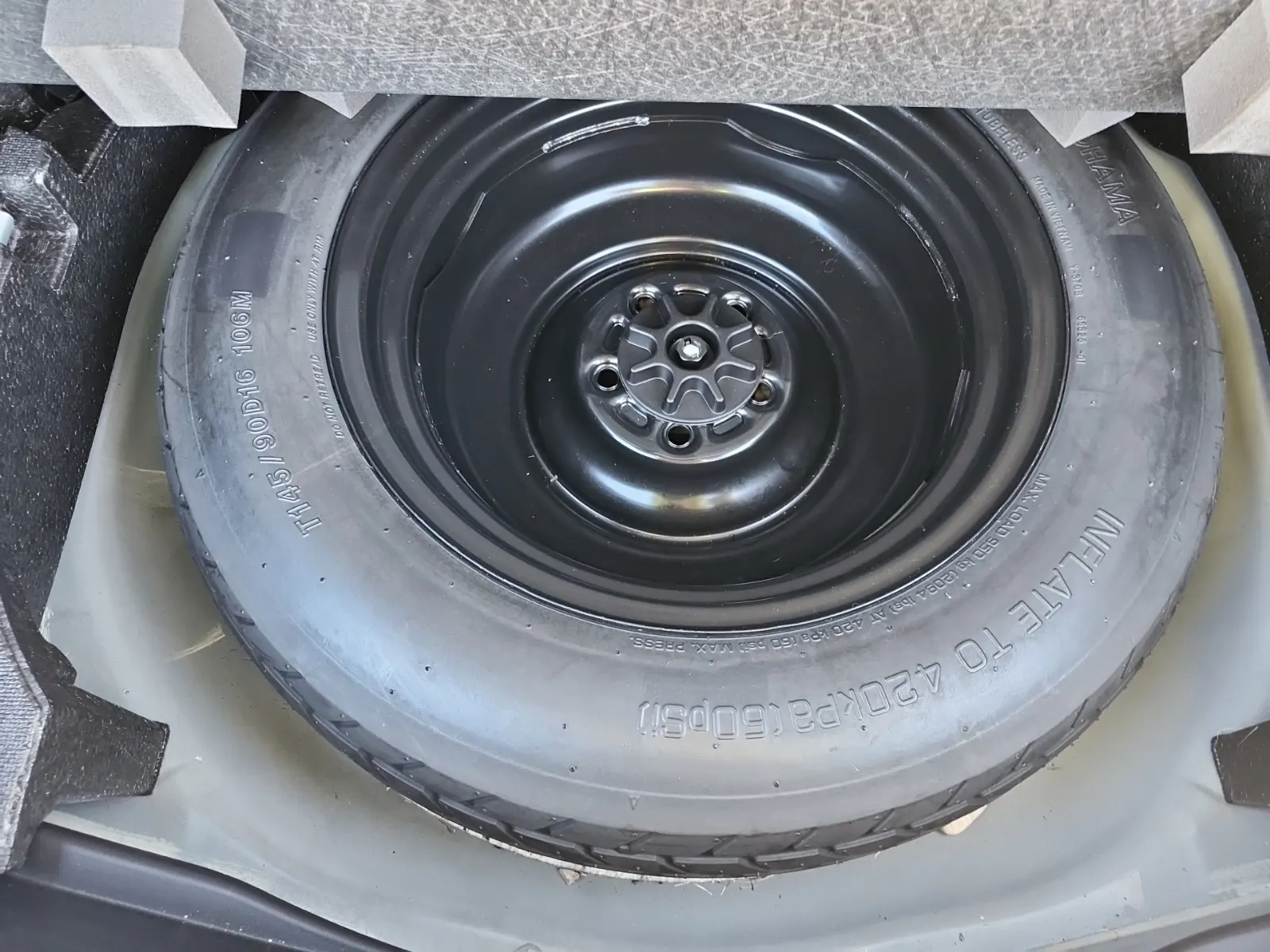 Spare Tire & Wheel Photo