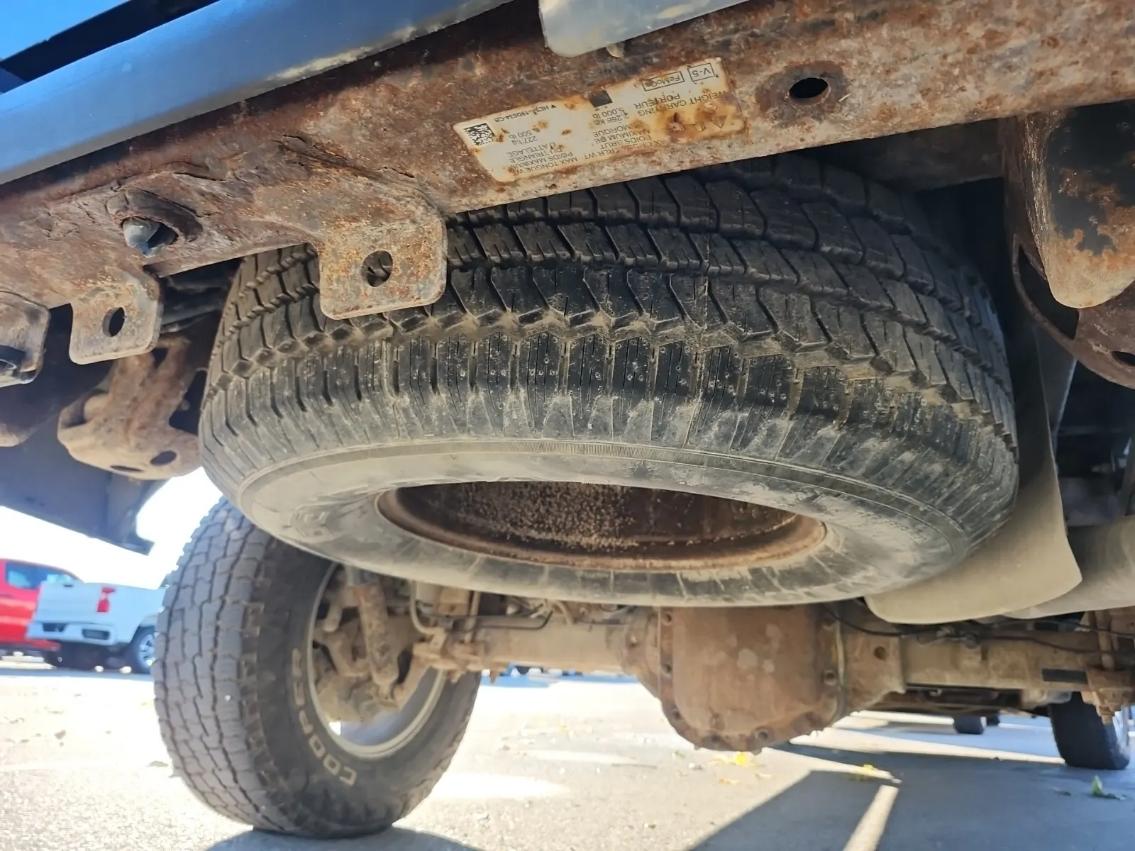 Spare Tire & Wheel Photo