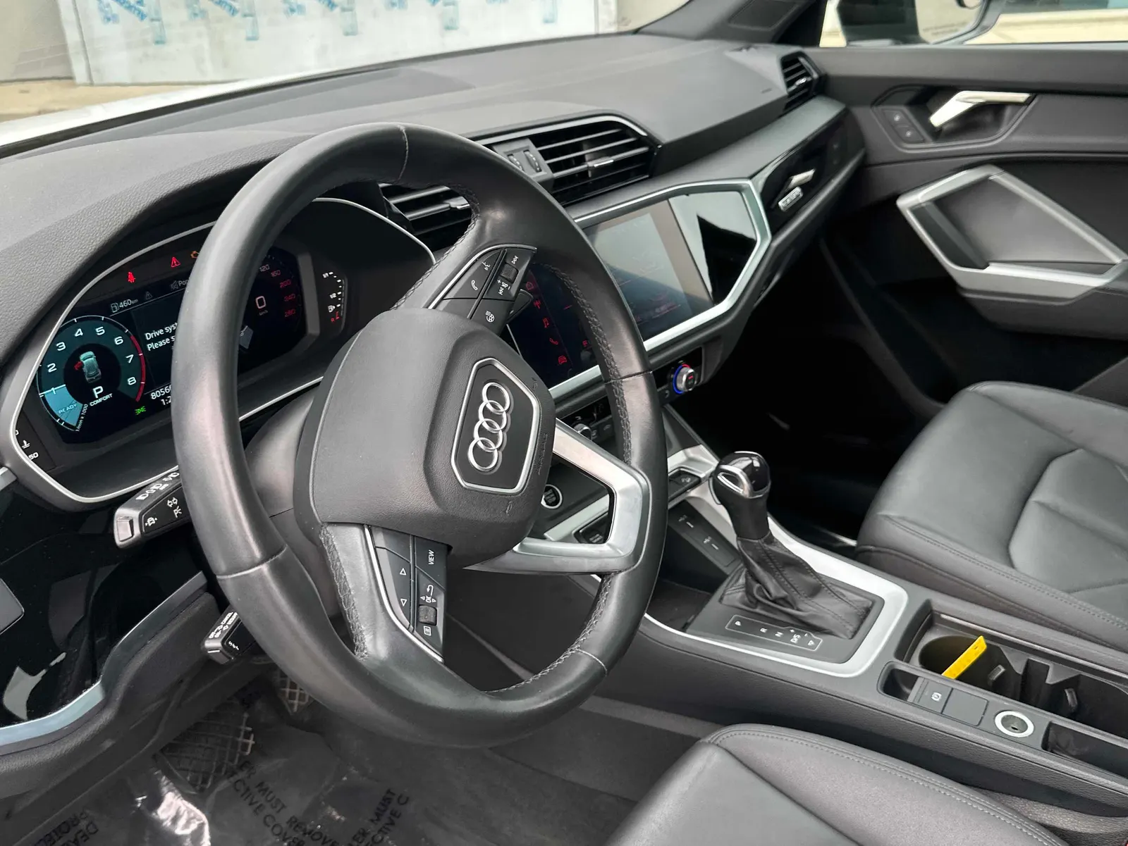 Interior driver side