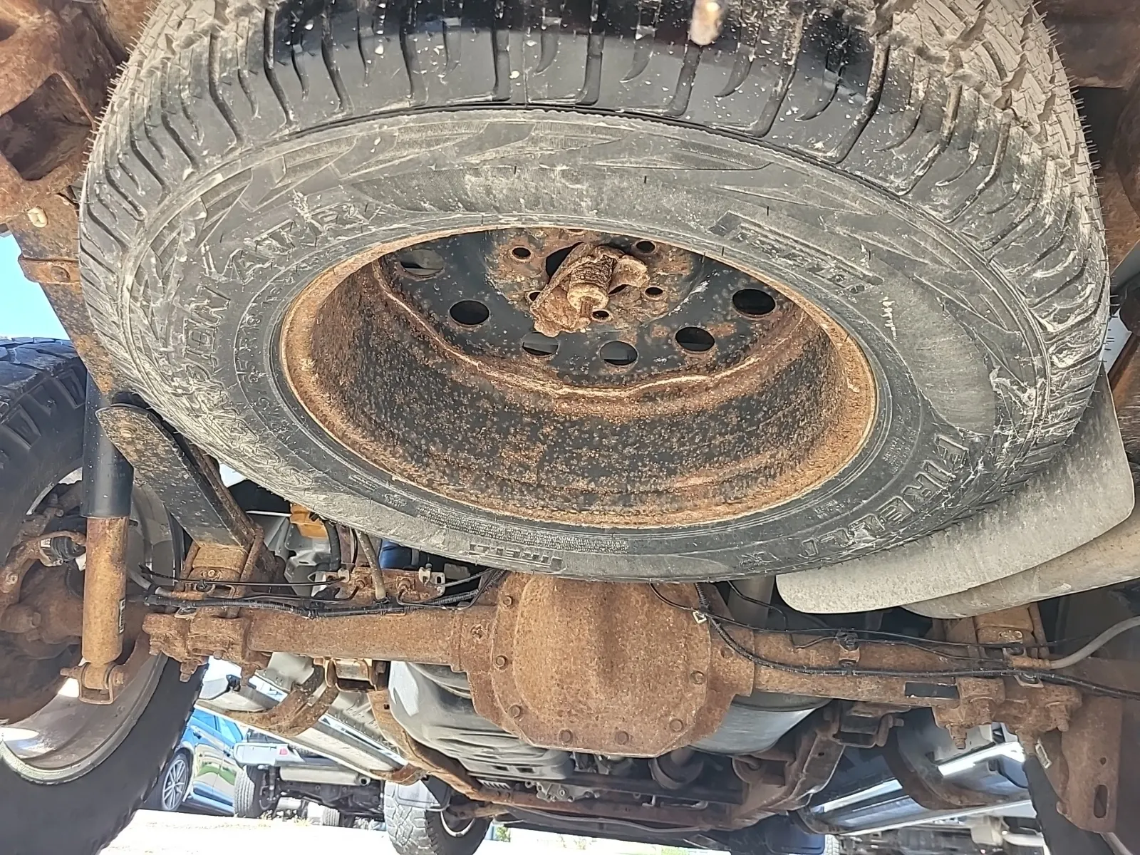 Spare Tire & Wheel Photo