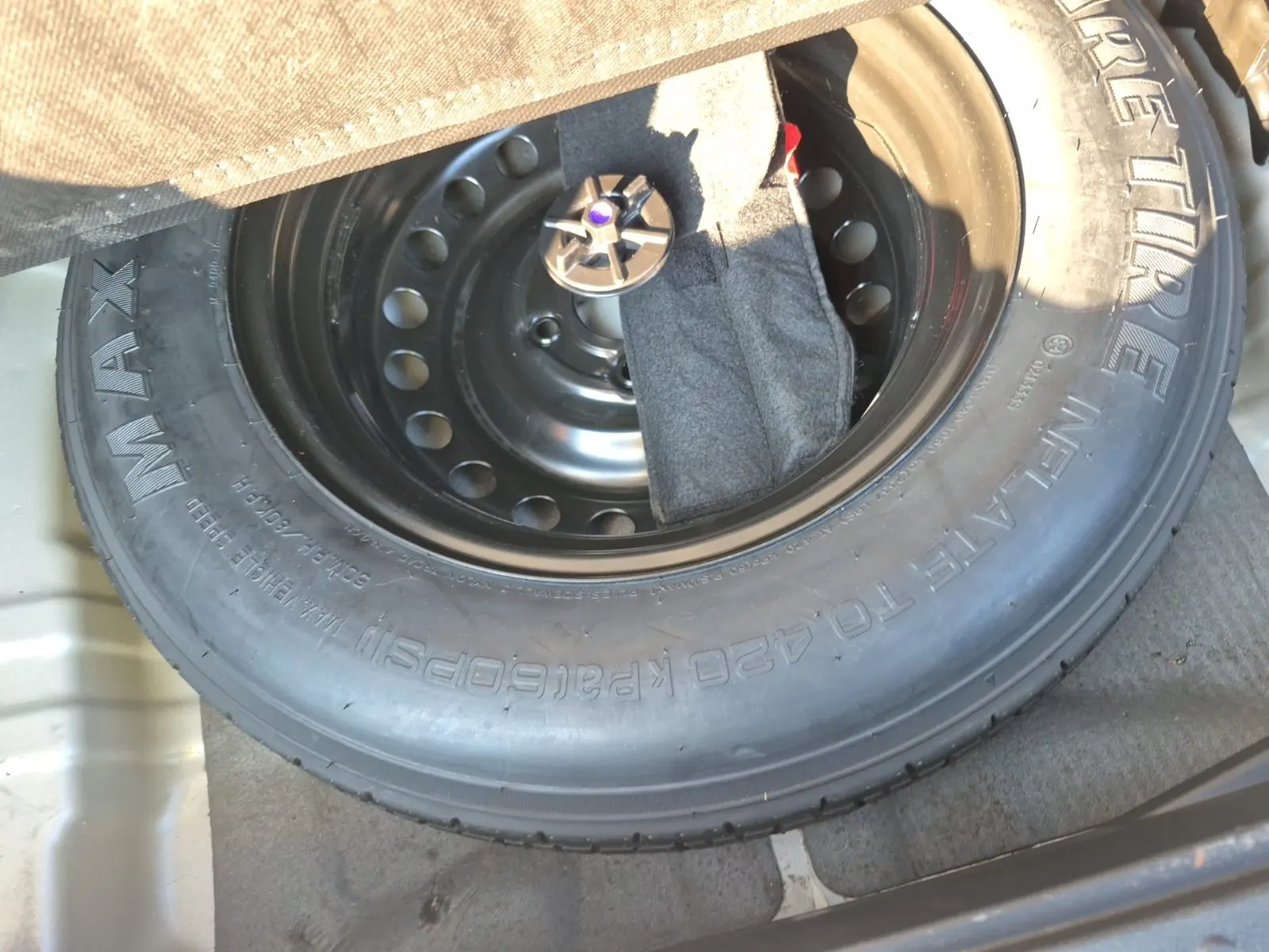 Spare Tire & Wheel Photo