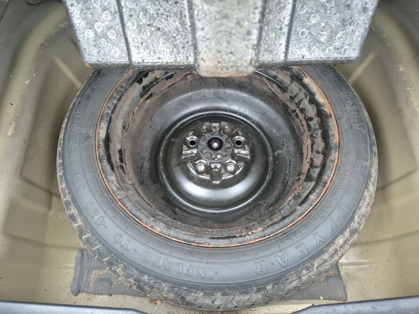 Spare Tire & Wheel Photo