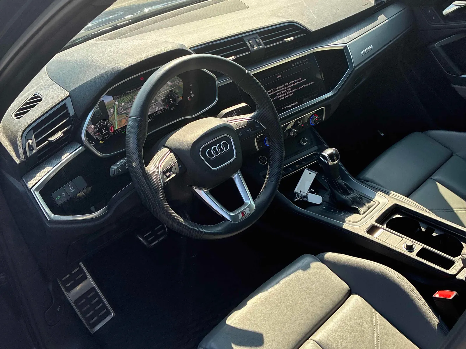 Interior driver side