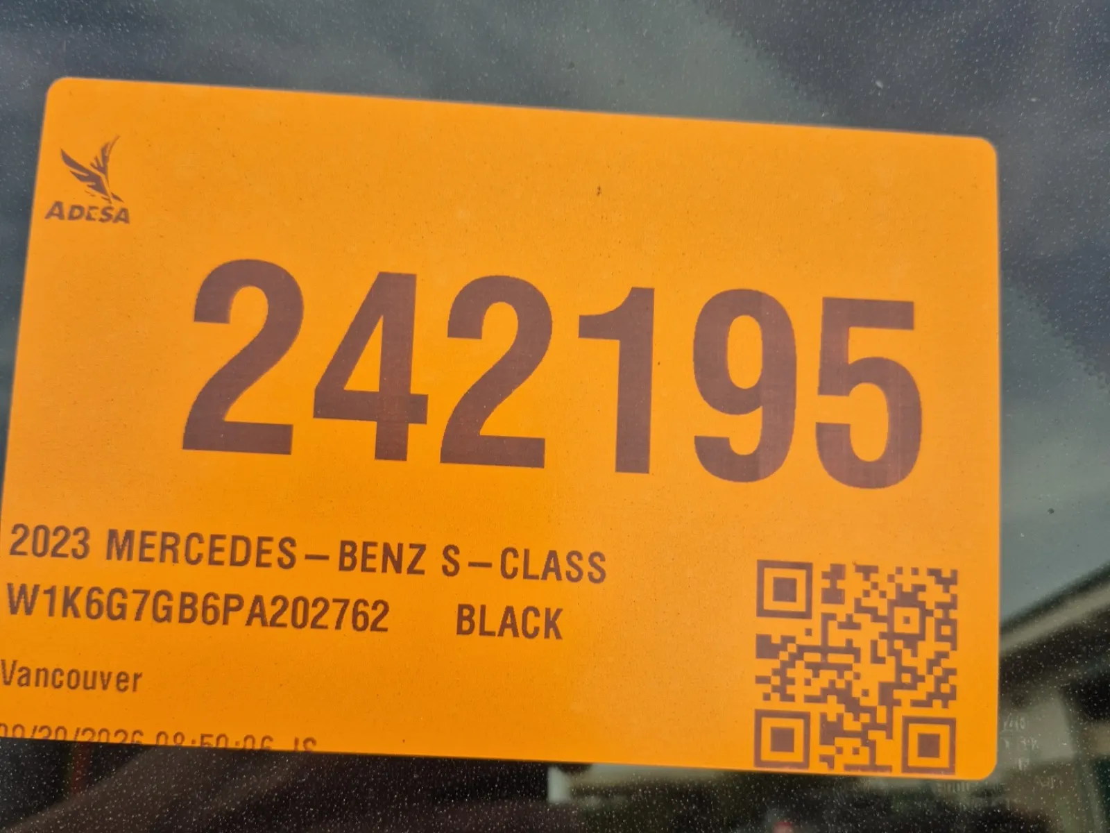 Inventory Label Photo