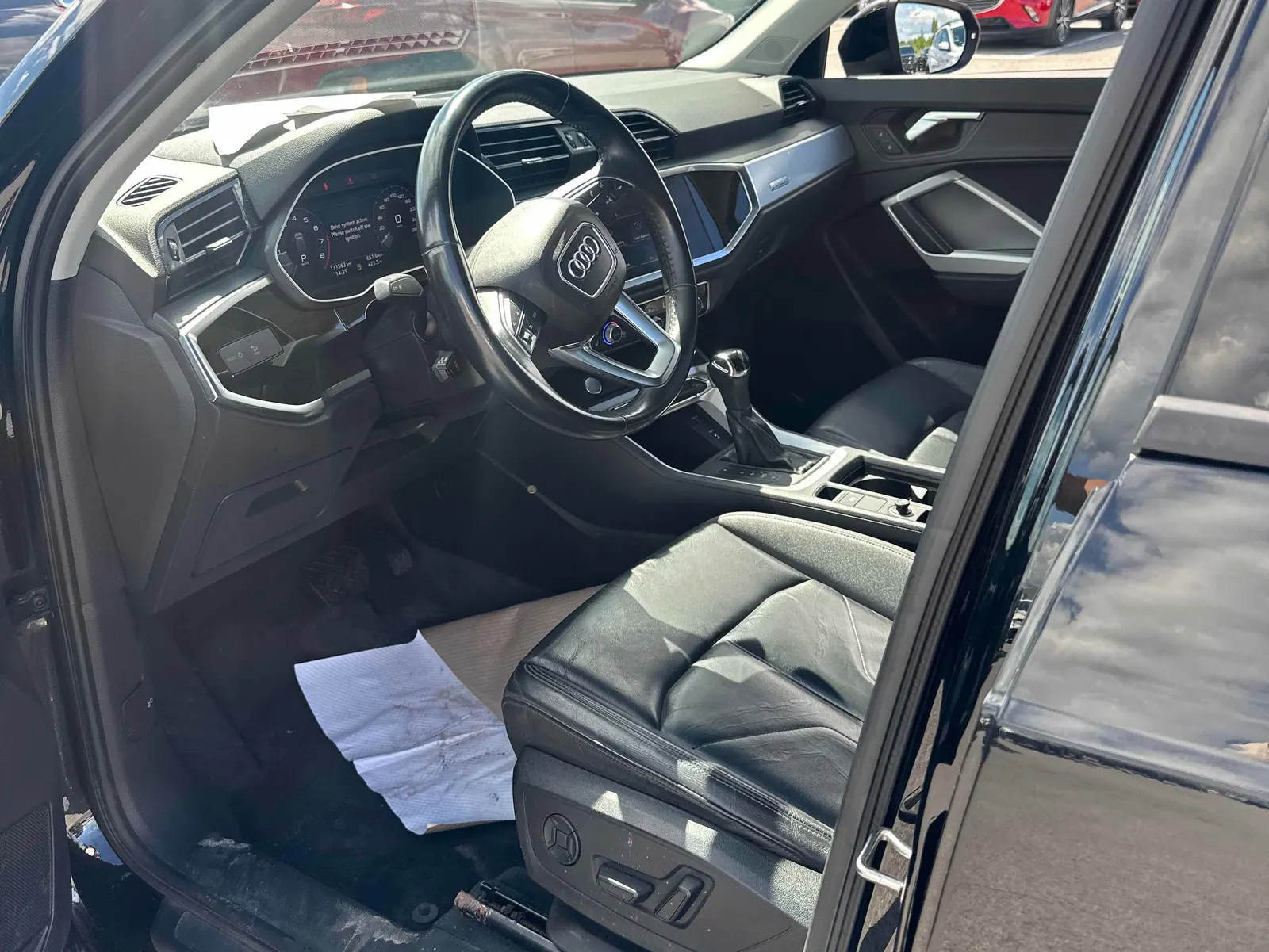 Interior driver side