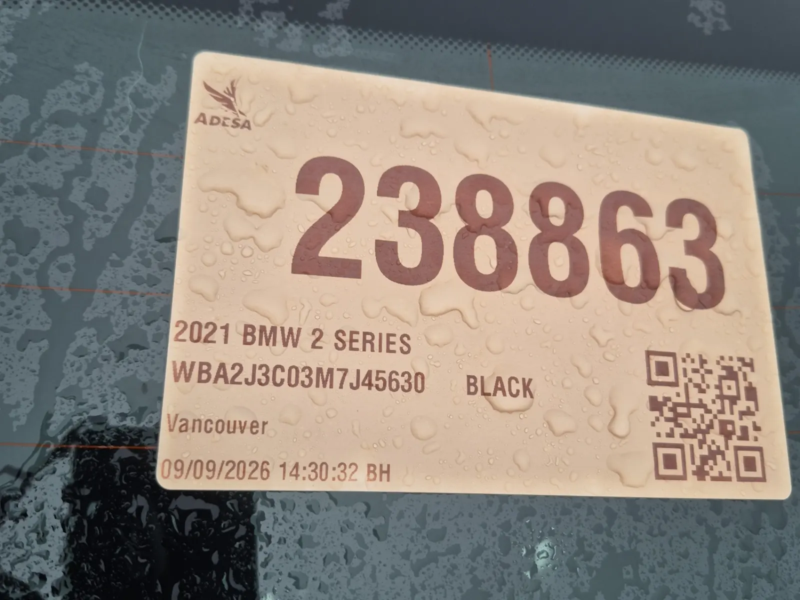 Inventory Label Photo