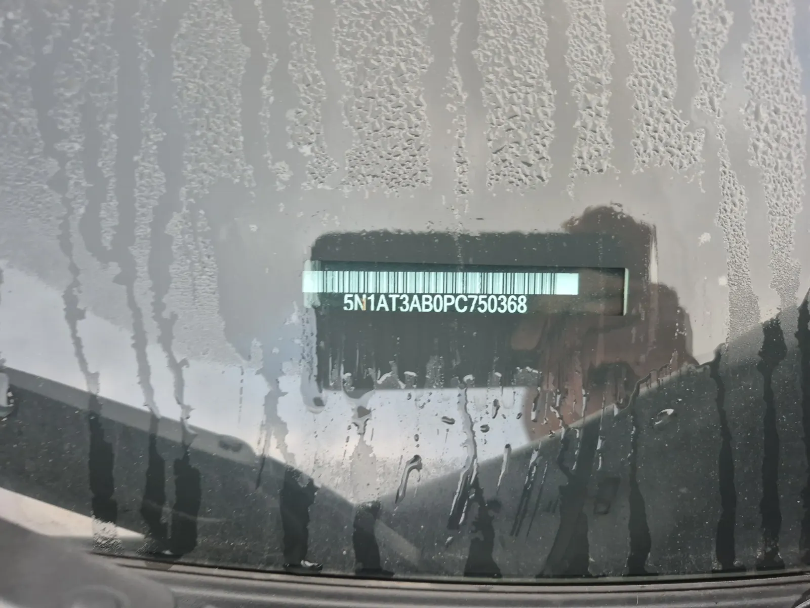 Dash VIN Plate Photo