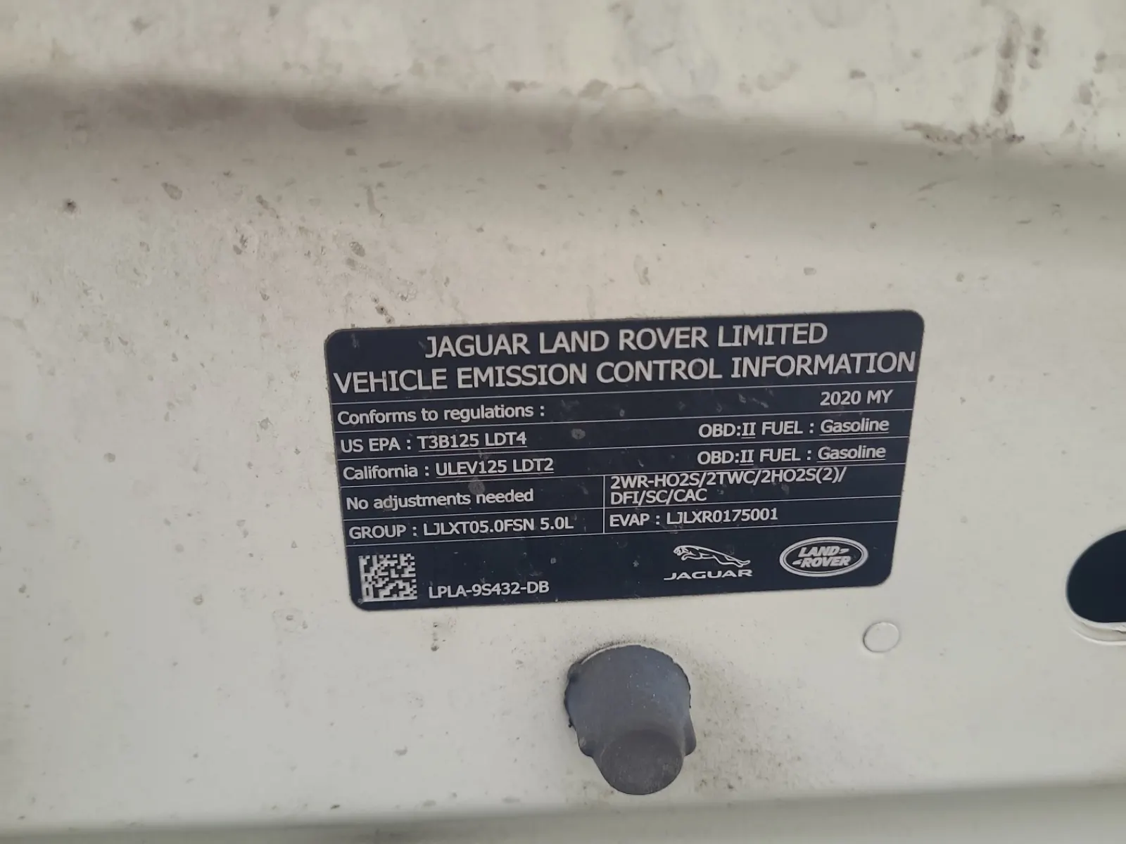 Emission Sticker Photo