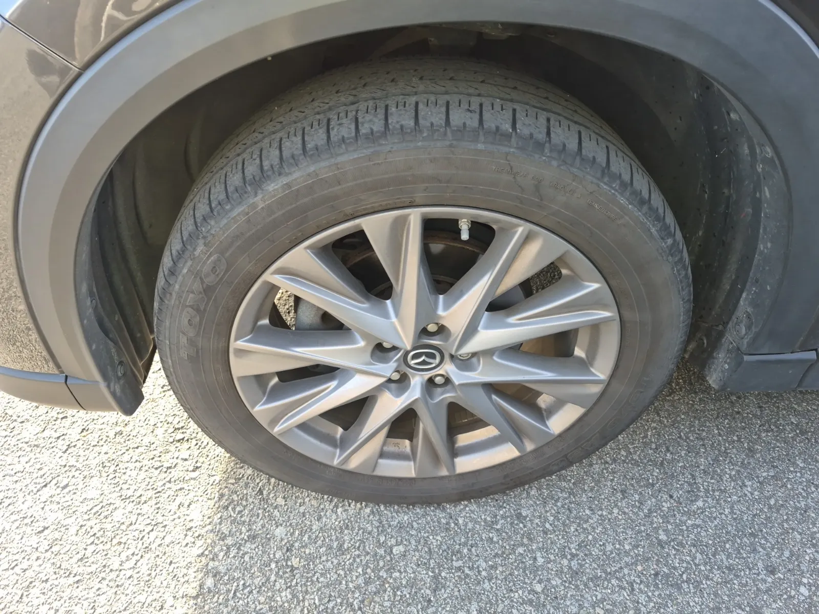 Front driver wheel/tire photo
