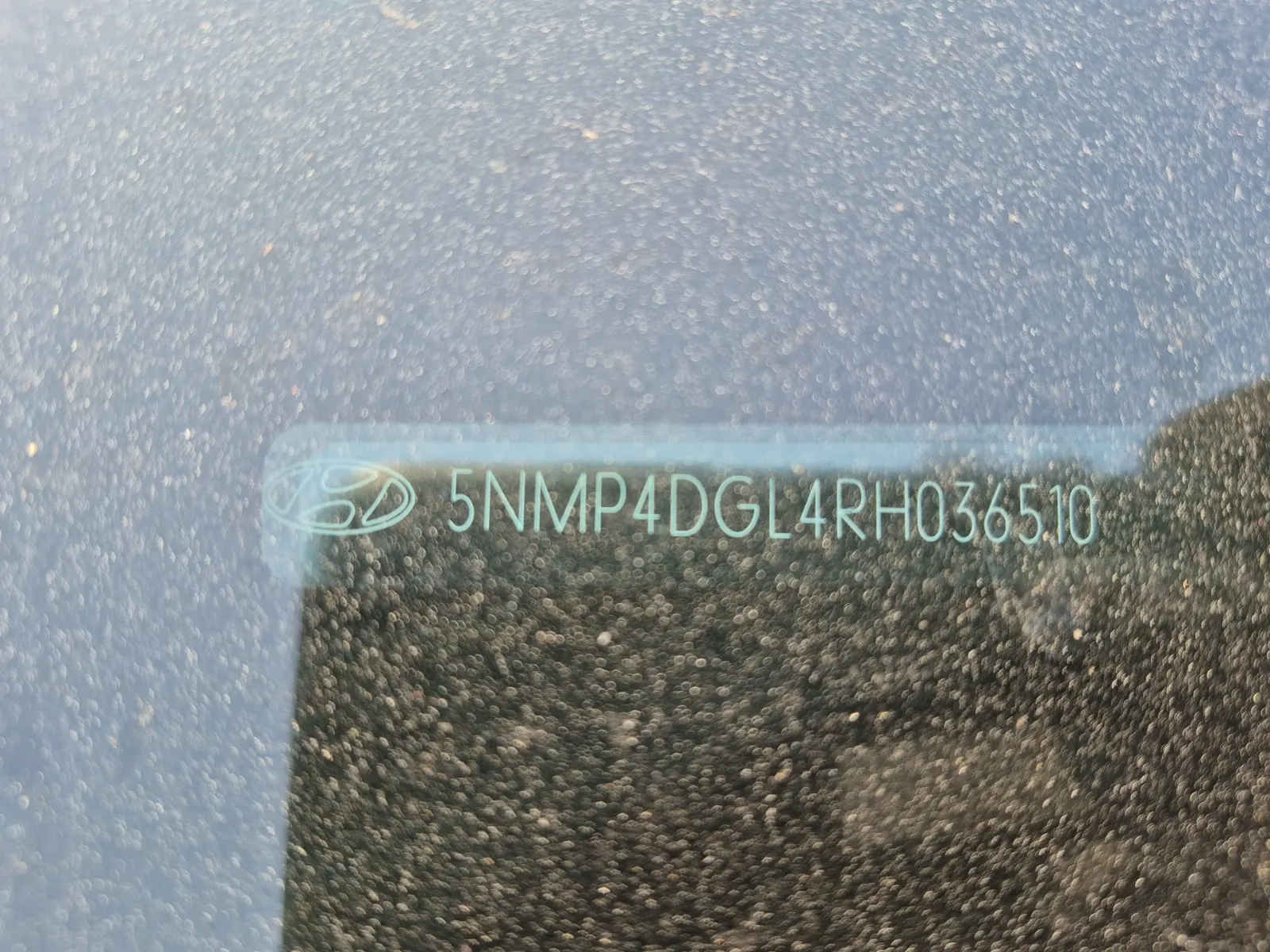 Dash VIN Plate Photo