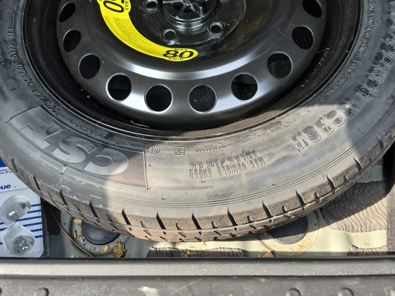 Spare Tire & Wheel Photo