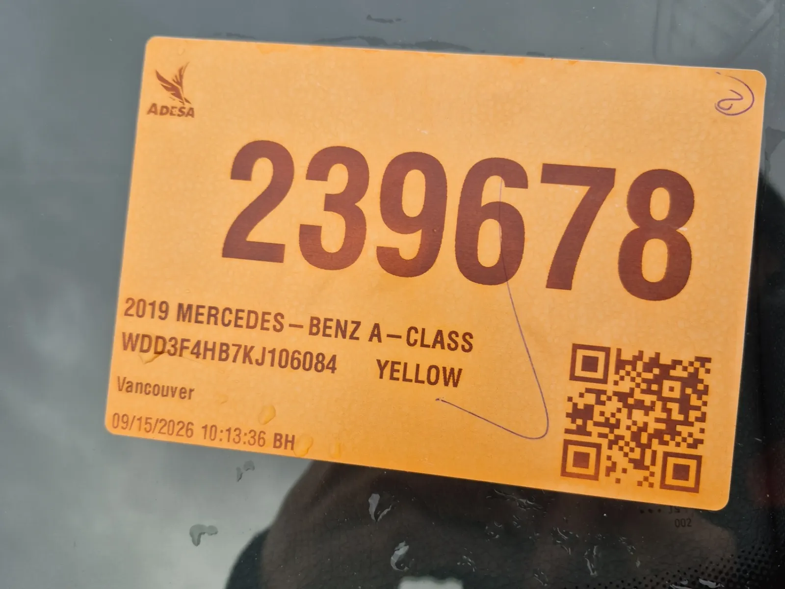 Inventory Label Photo