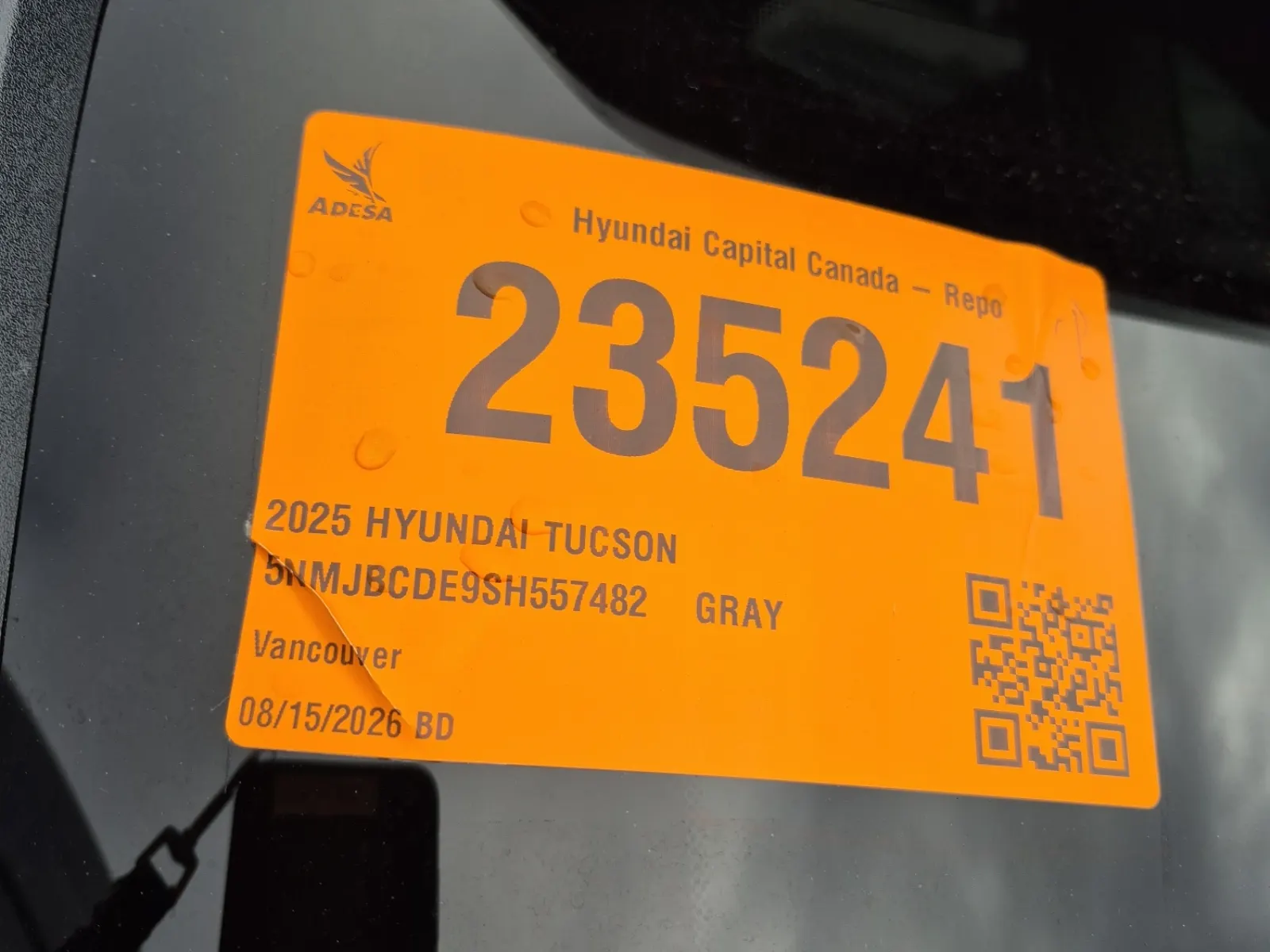 Inventory Label Photo