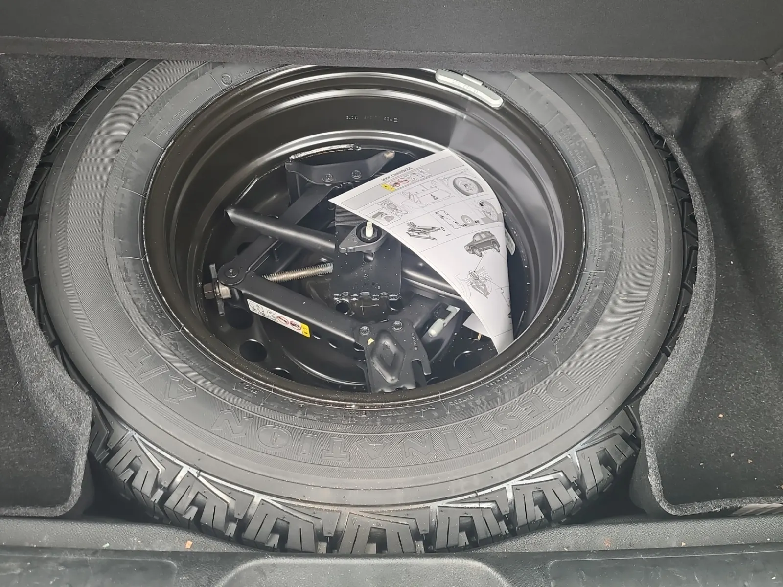 Spare Tire & Wheel Photo